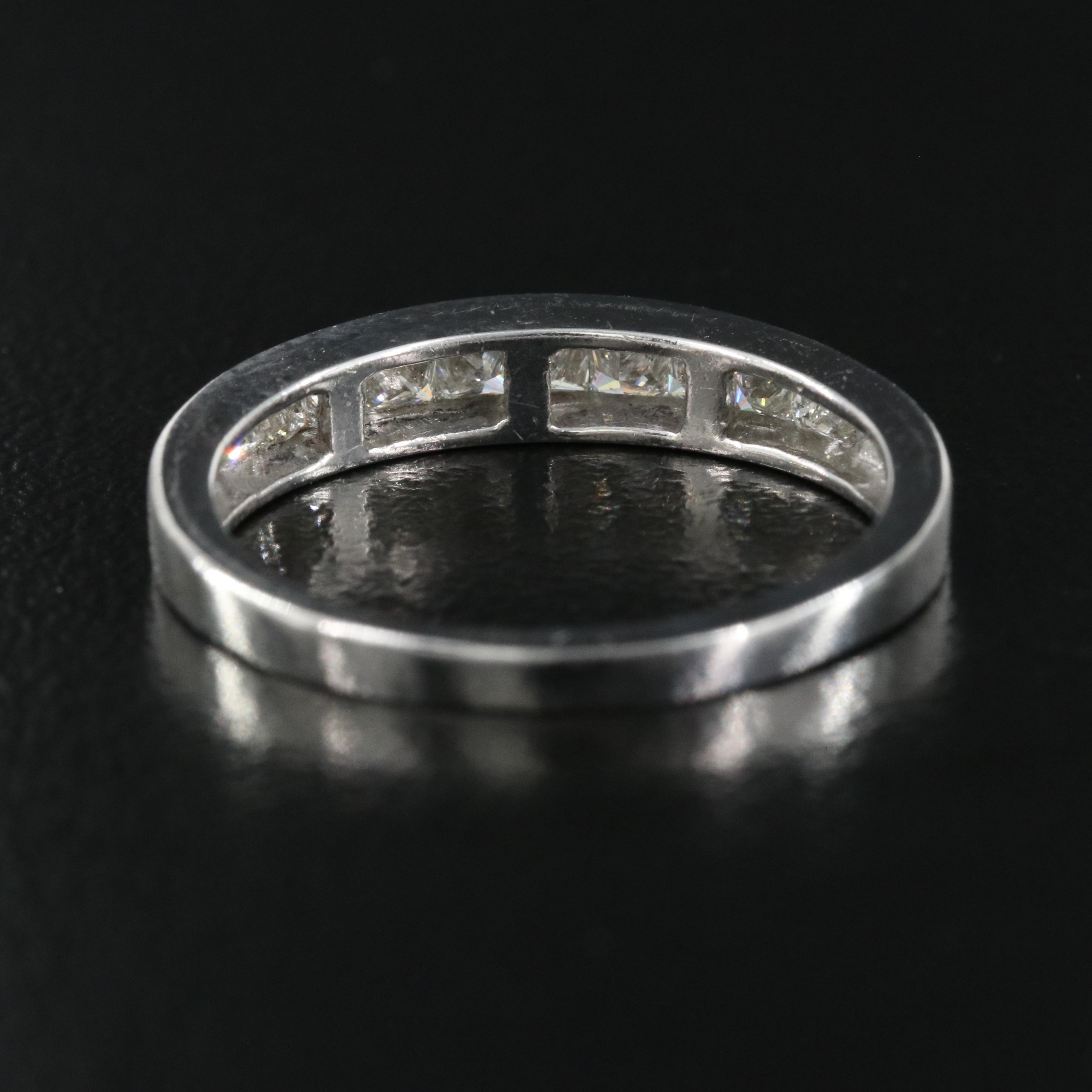 Platinum 0.62 CTW Diamond Band