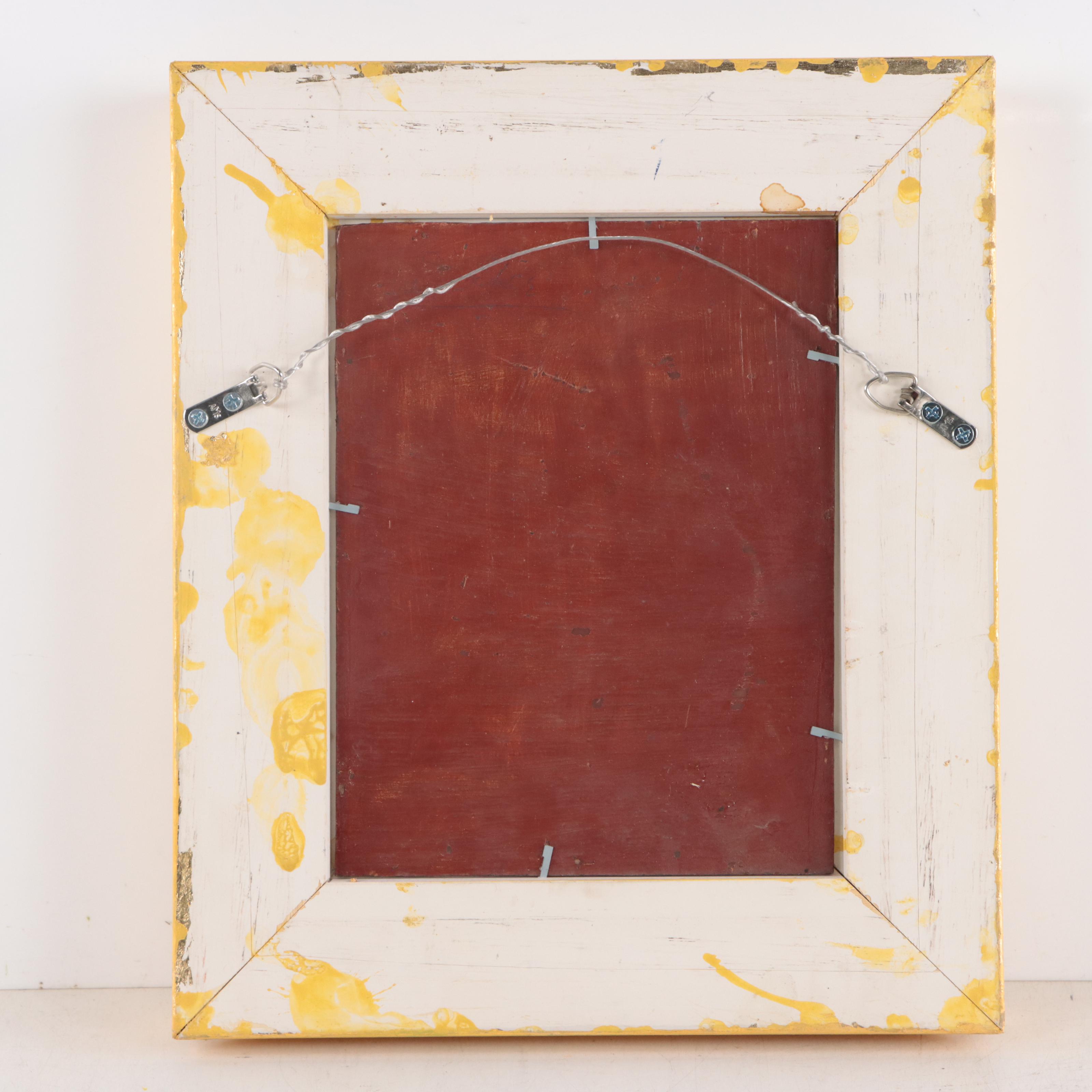 Hudson River School Style Landscape Oil Painting