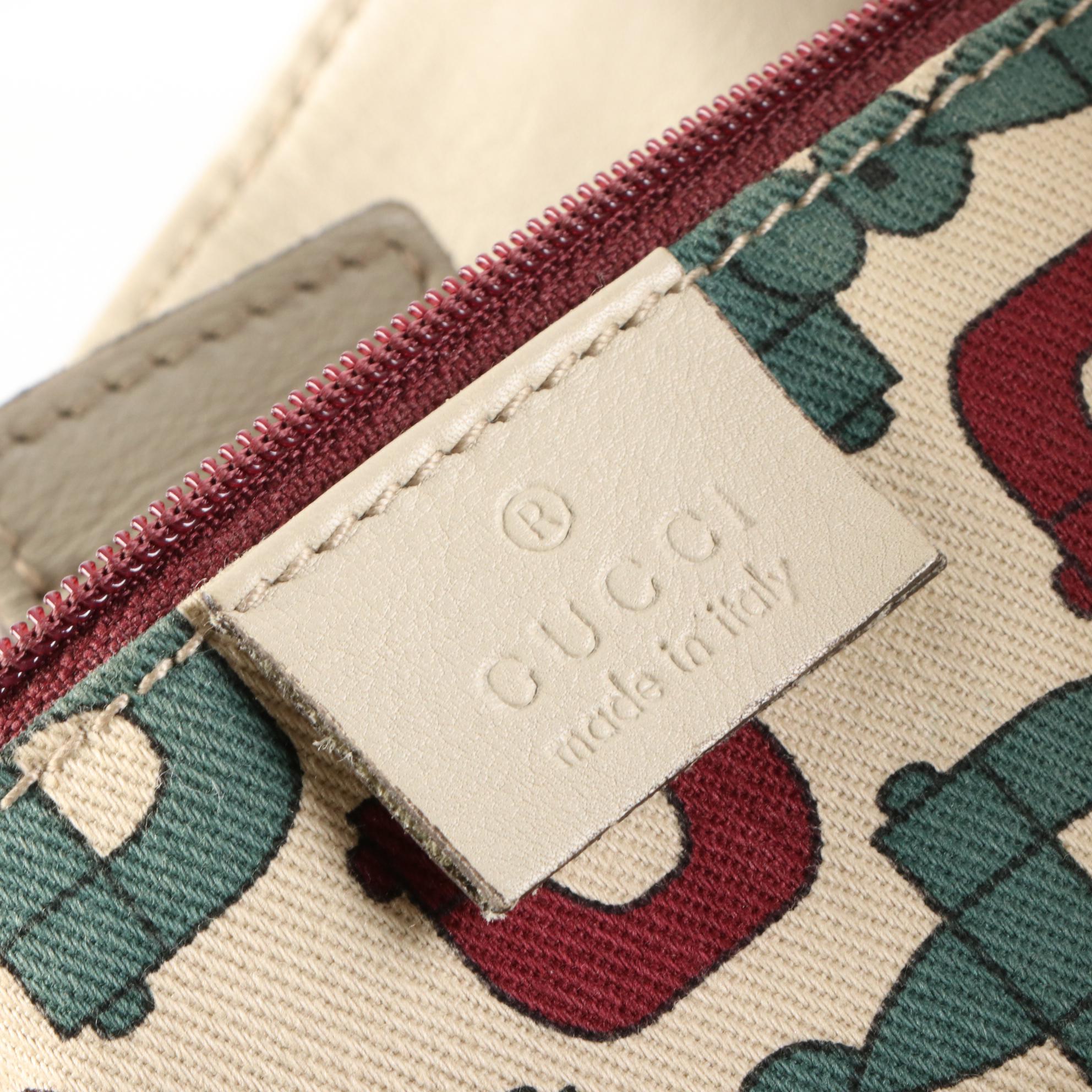 Gucci D-Ring Small Tote Bag in Guccissima and Grain Leather