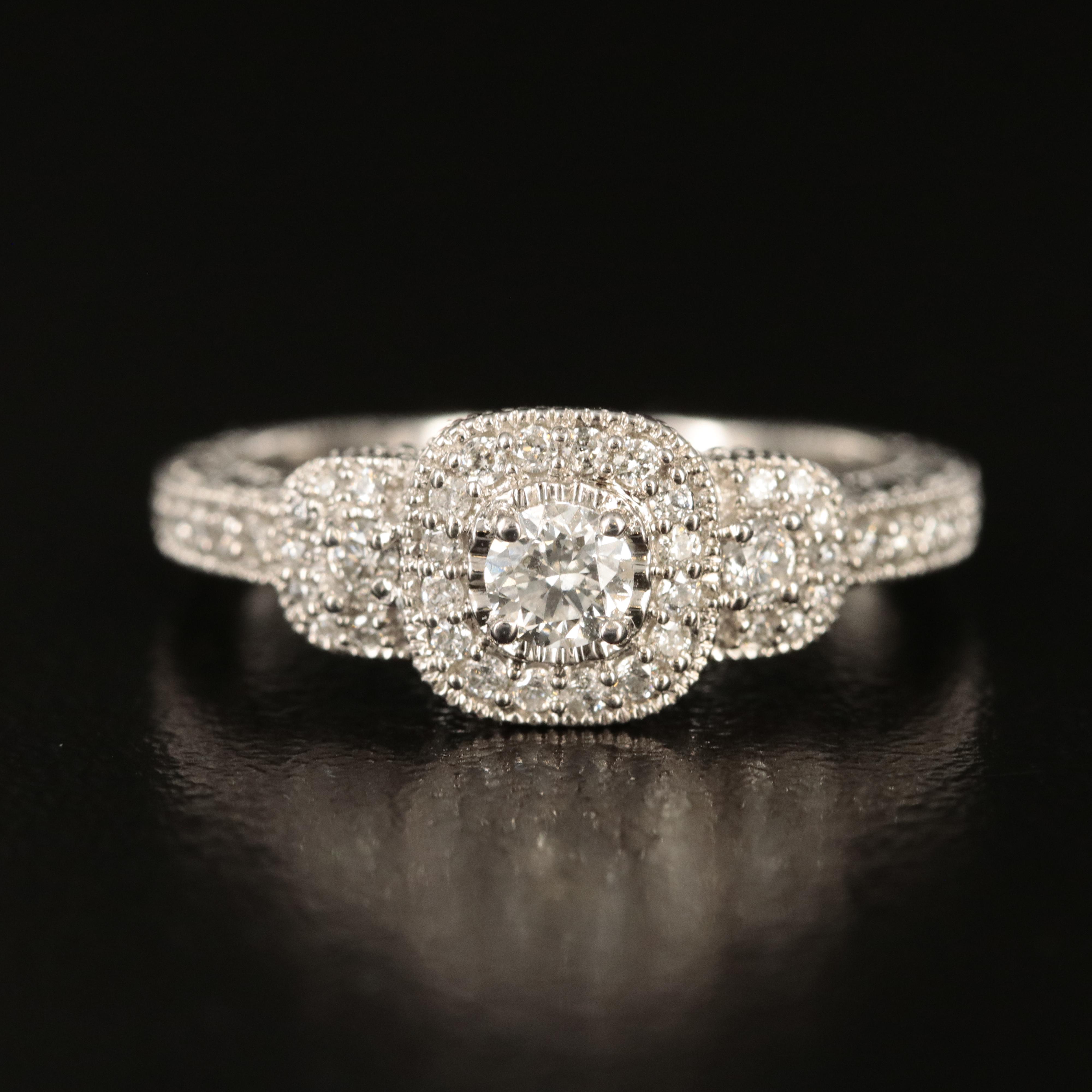 14K 0.45 CTW Diamond Ring