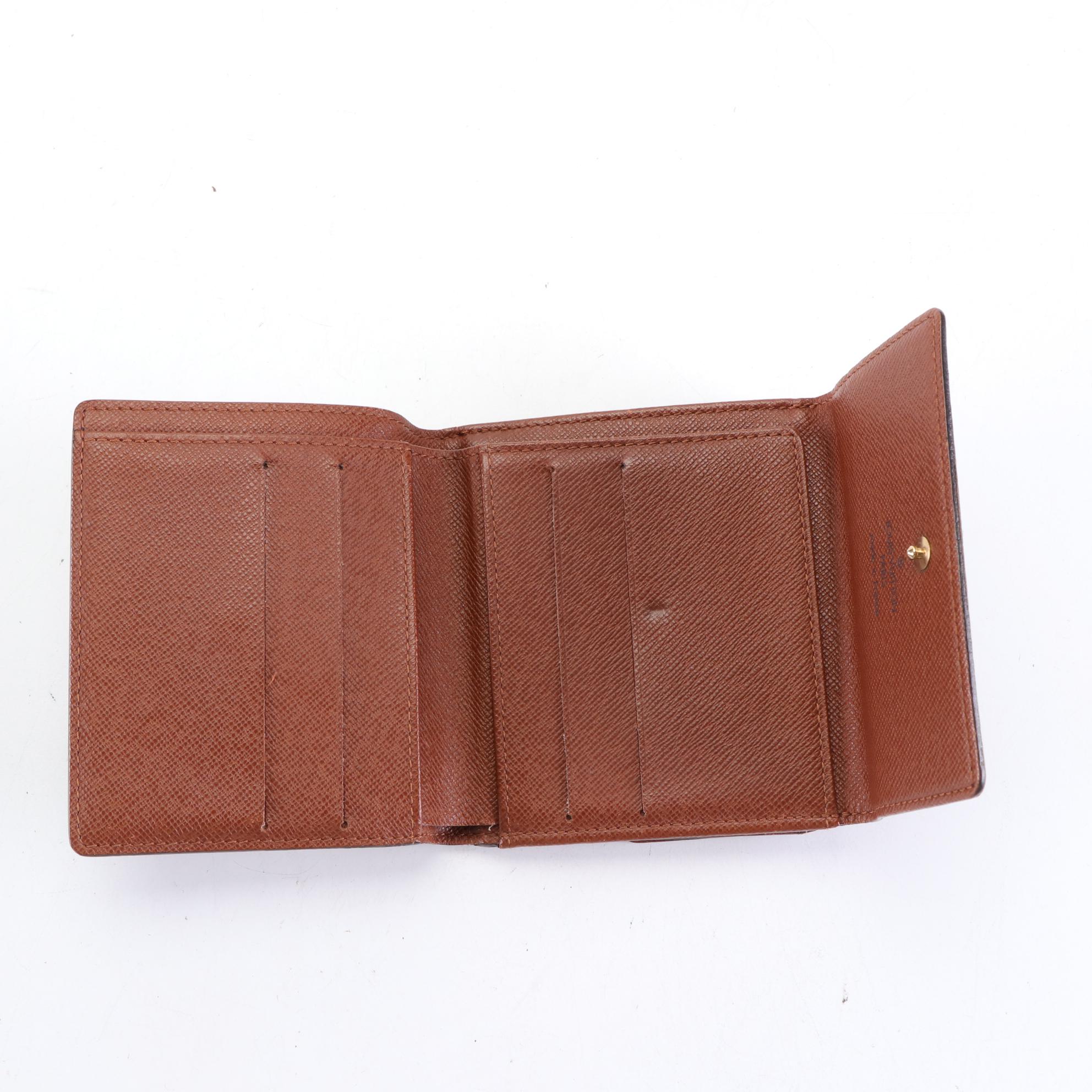 Louis Vuitton Compact Wallet in Monogram Canvas