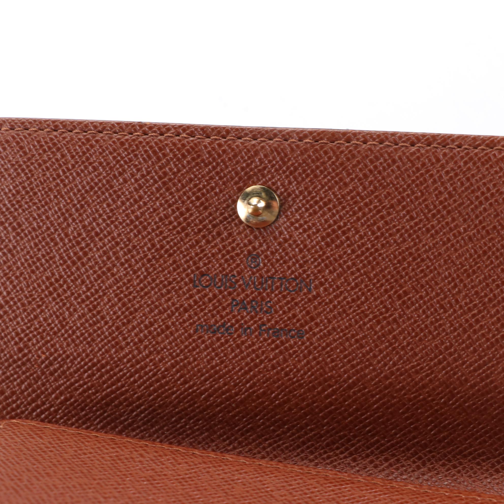 Louis Vuitton Compact Wallet in Monogram Canvas