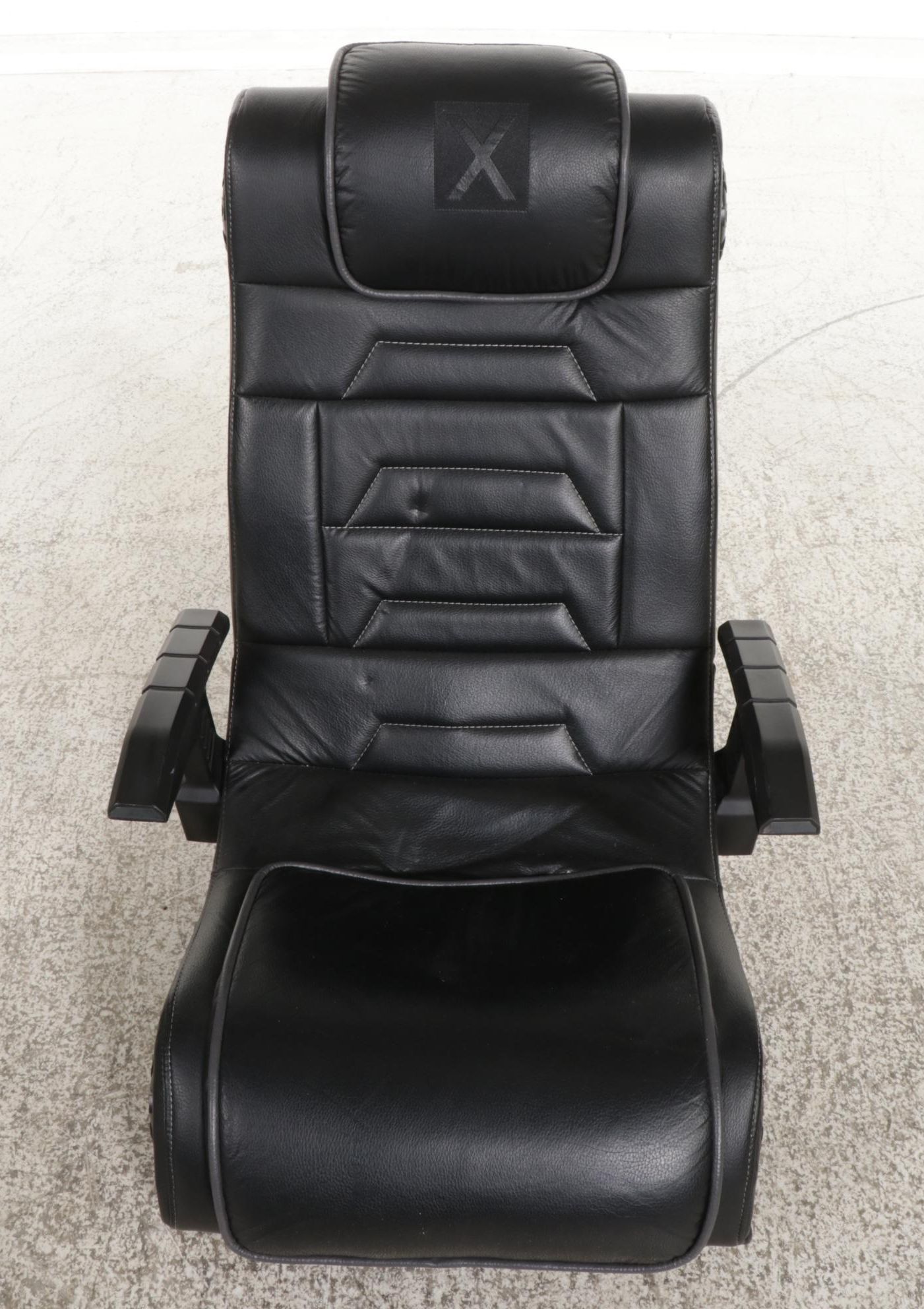 Ace Bayou Faux Leather Gaming Chair with Integral Speakers