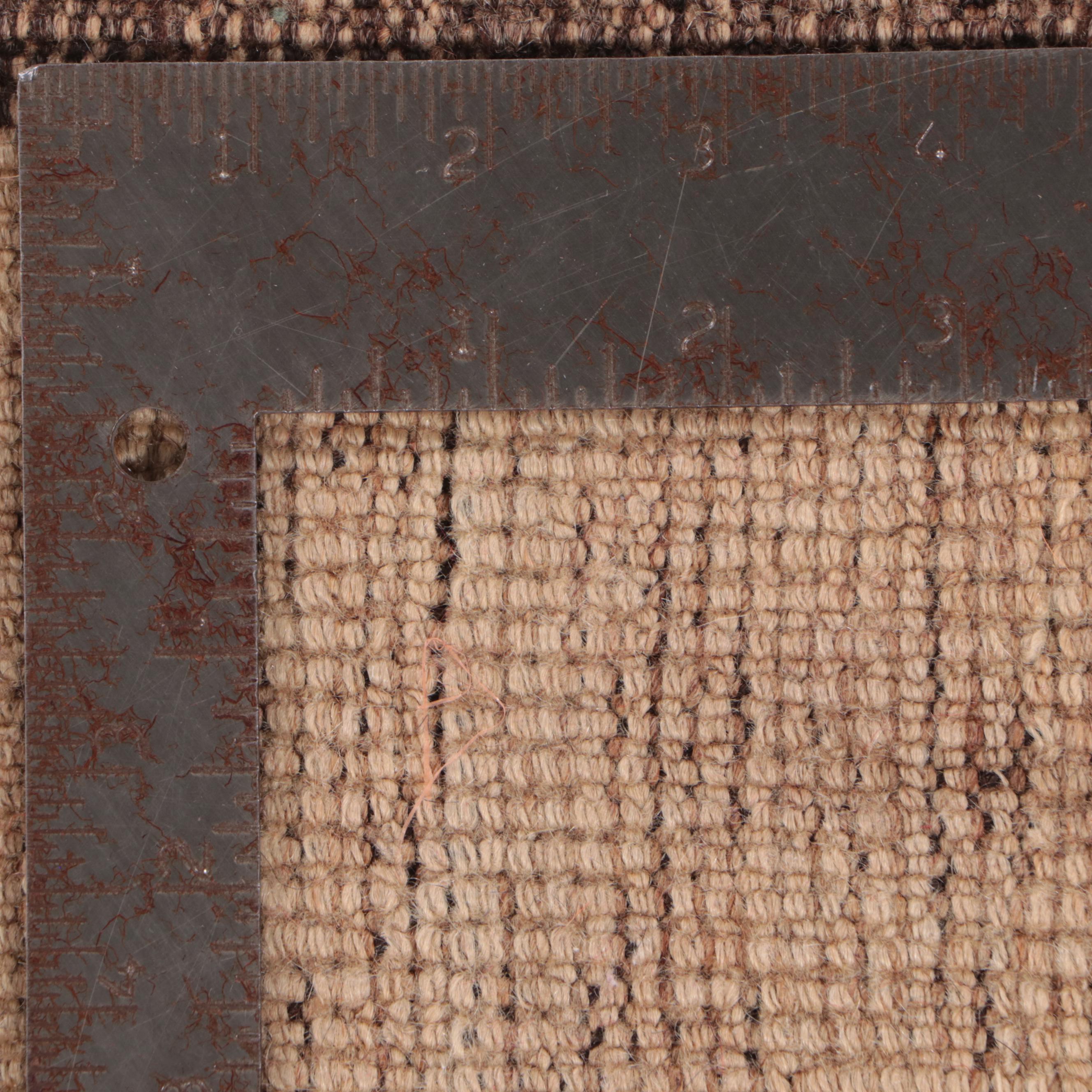 4'1 x 7'11 Hand-Knotted Afghan Khotan Area Rug