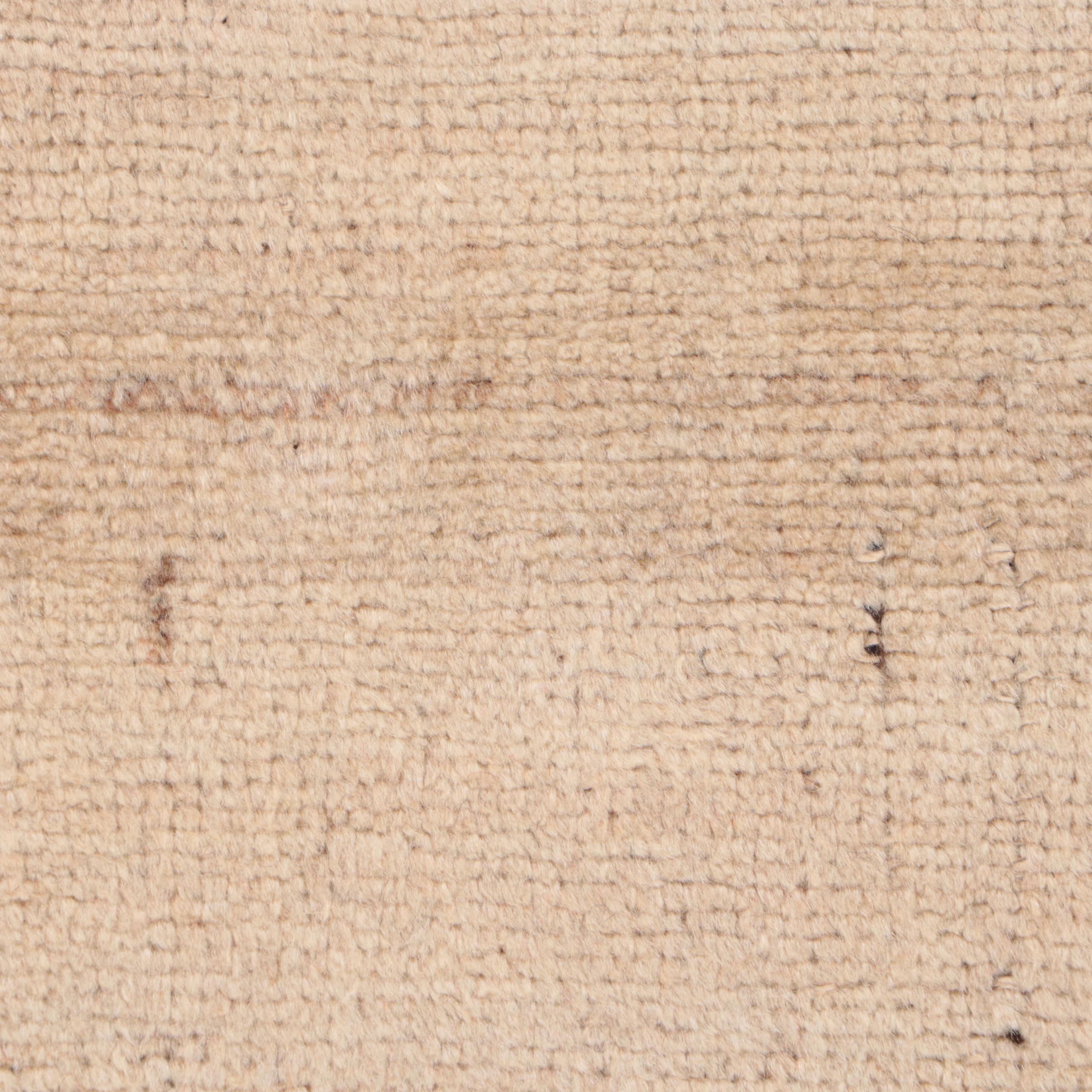 4'1 x 7'11 Hand-Knotted Afghan Khotan Area Rug