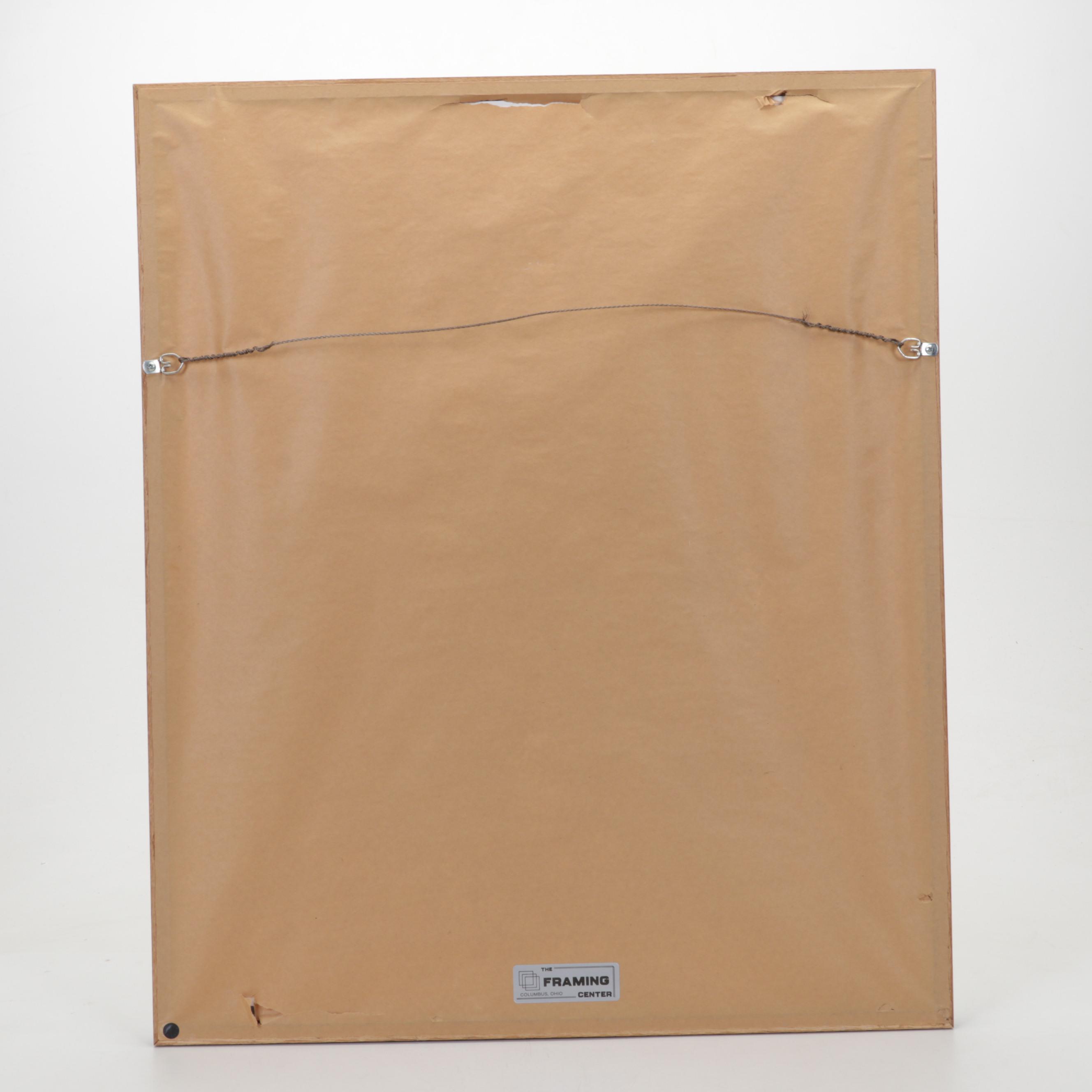 John A. Ruthven Offset Lithograph "Bald Eagle," Circa 1988