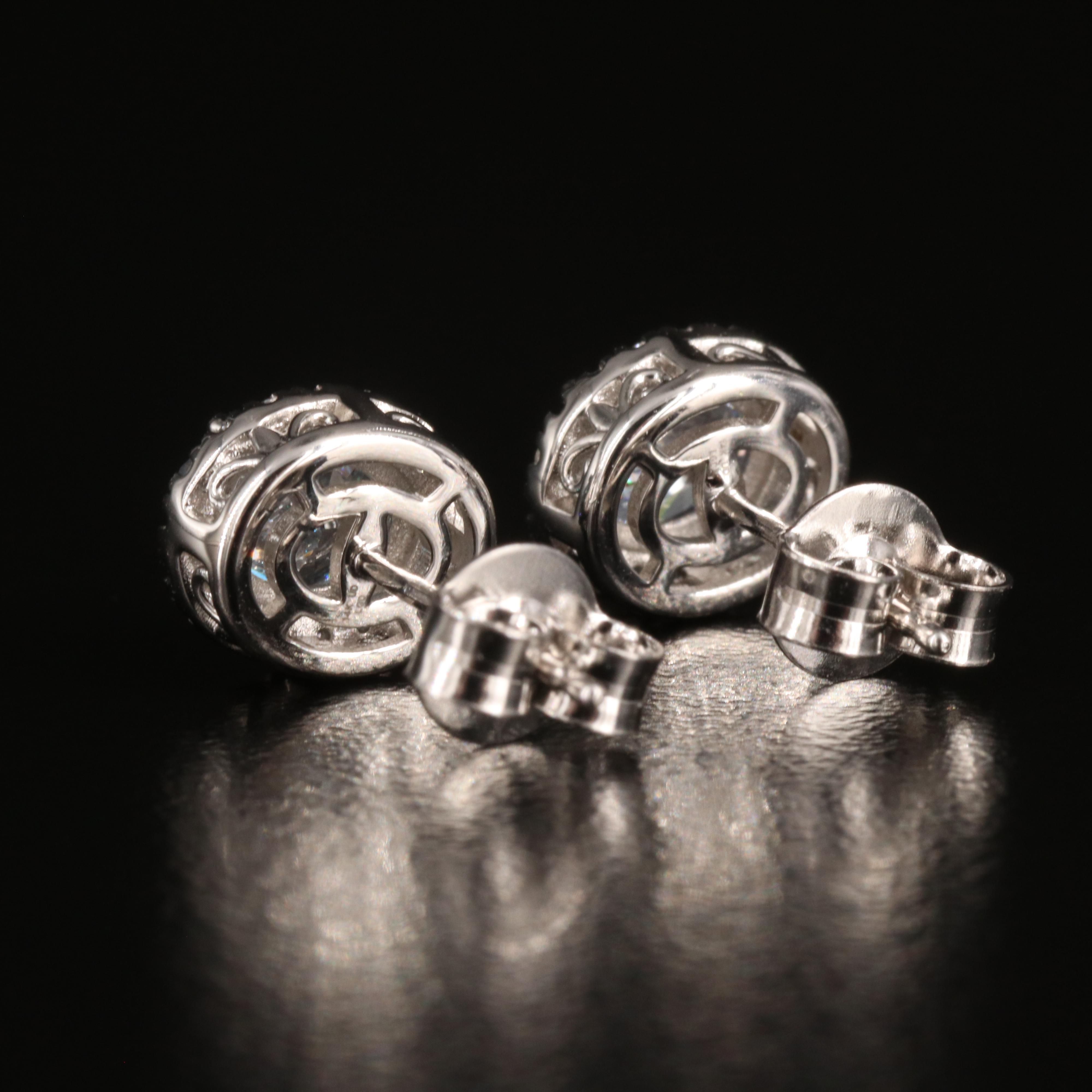 14K 1.19 CTW Lab Grown Diamond Stud Earrings