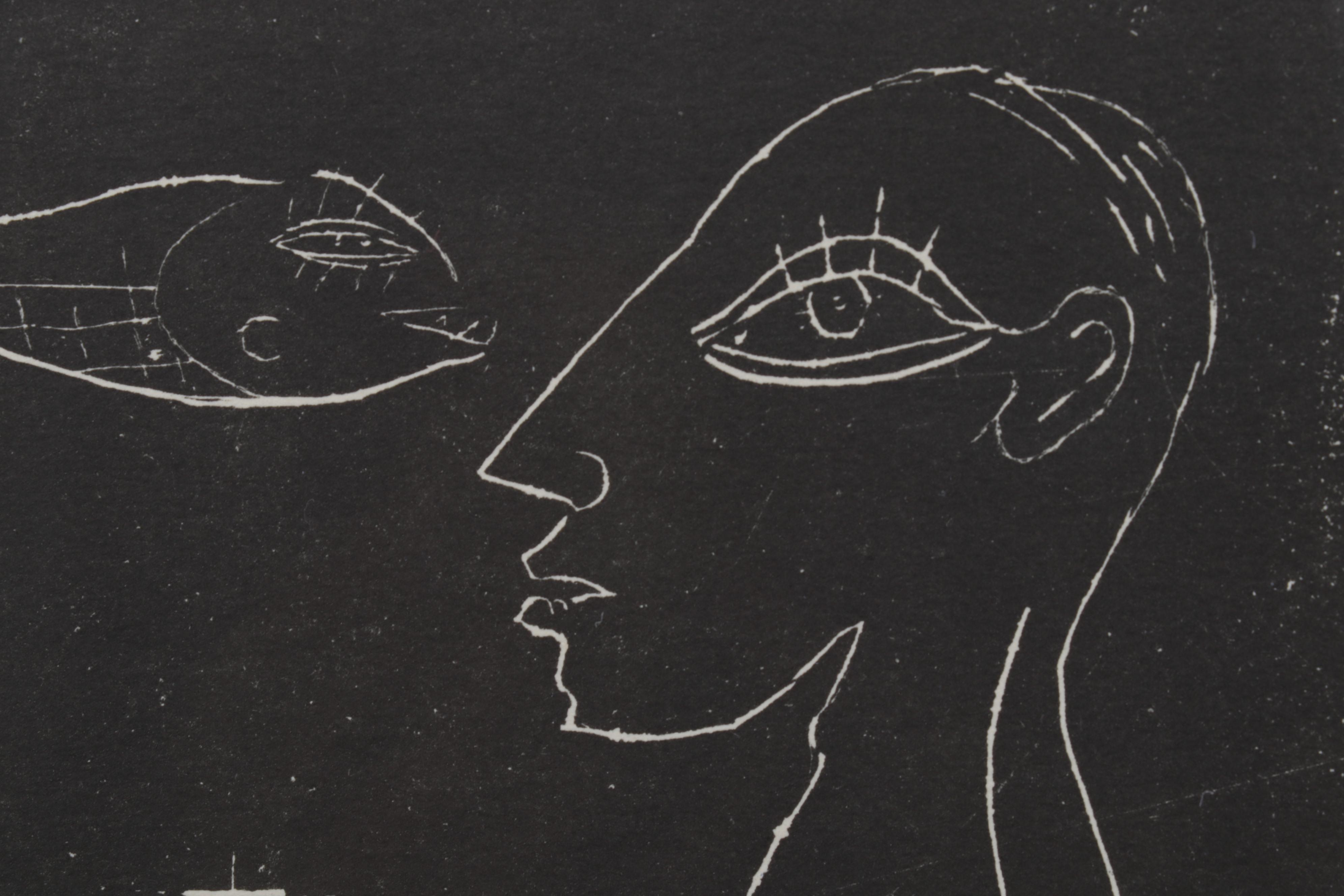 Joan Ponç Lithograph From "Deu Litografies," 1949