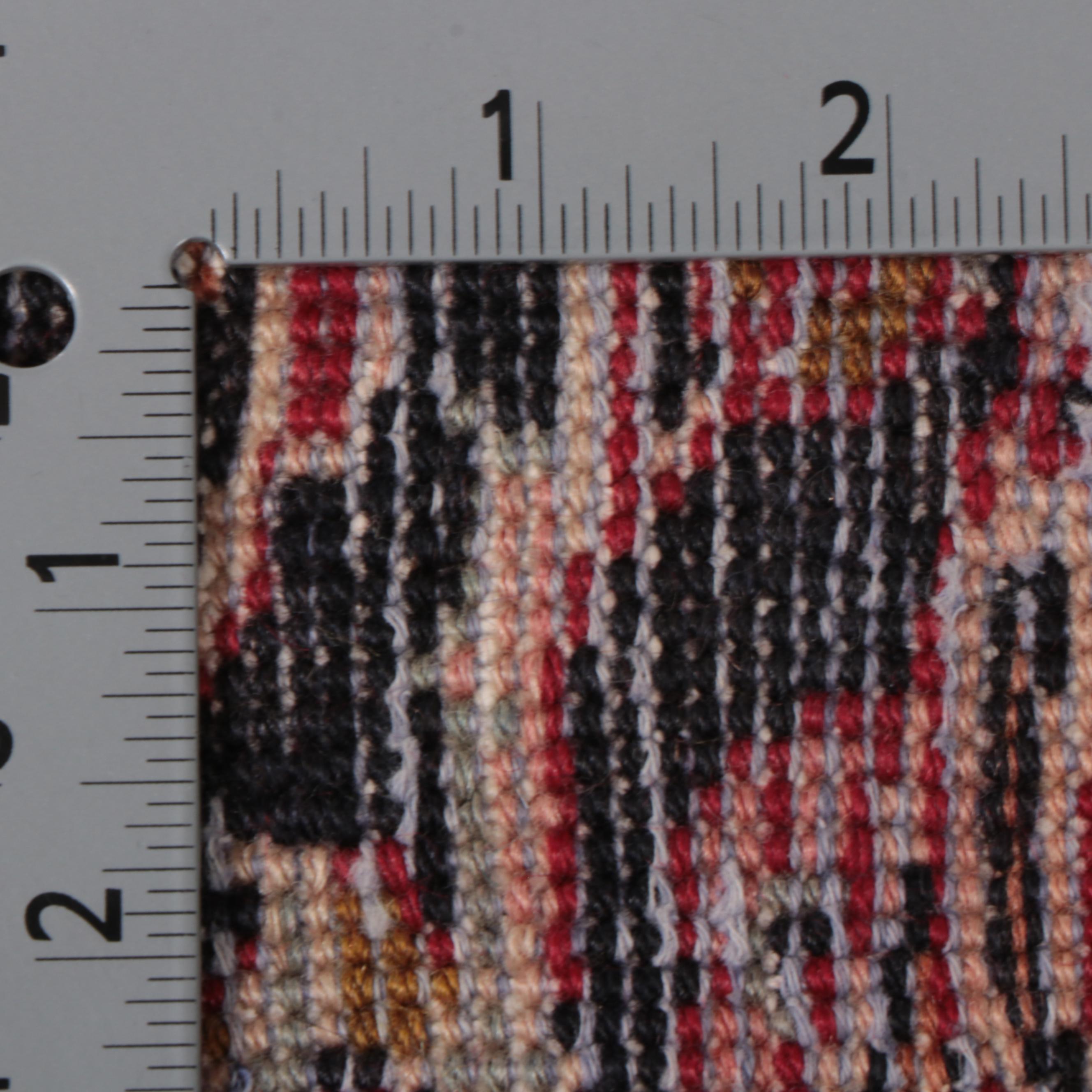 6'2 x 9'10 Hand-Knotted Persian Kashan Area Rug