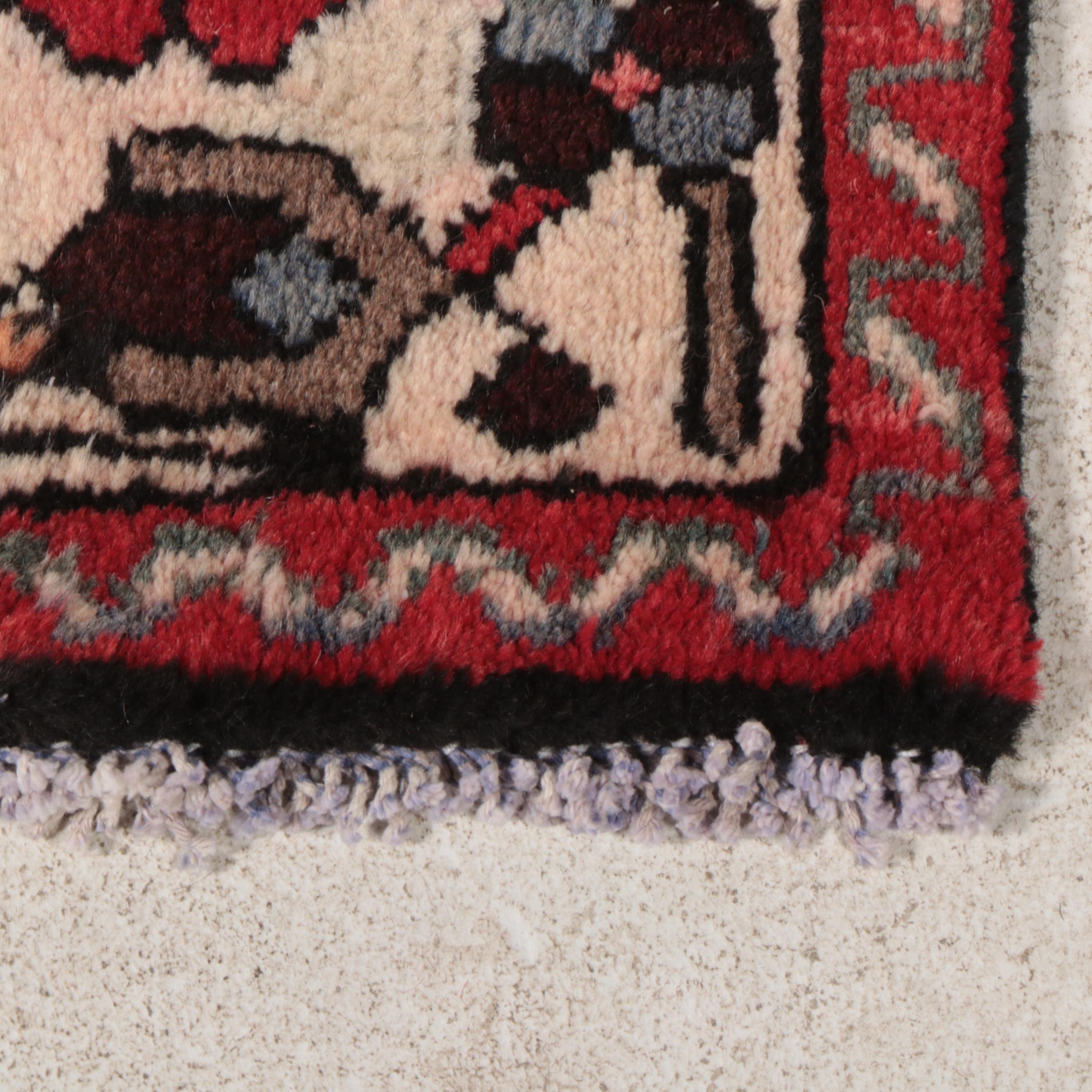 5'2 x 9'7 Hand-Knotted Persian Bakhtiari Area Rug