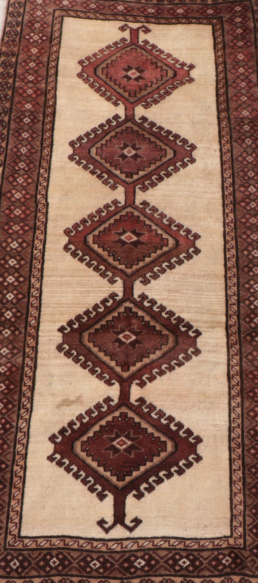3'6 x 7'11 Hand-Knotted Persian Gabbeh Long Rug