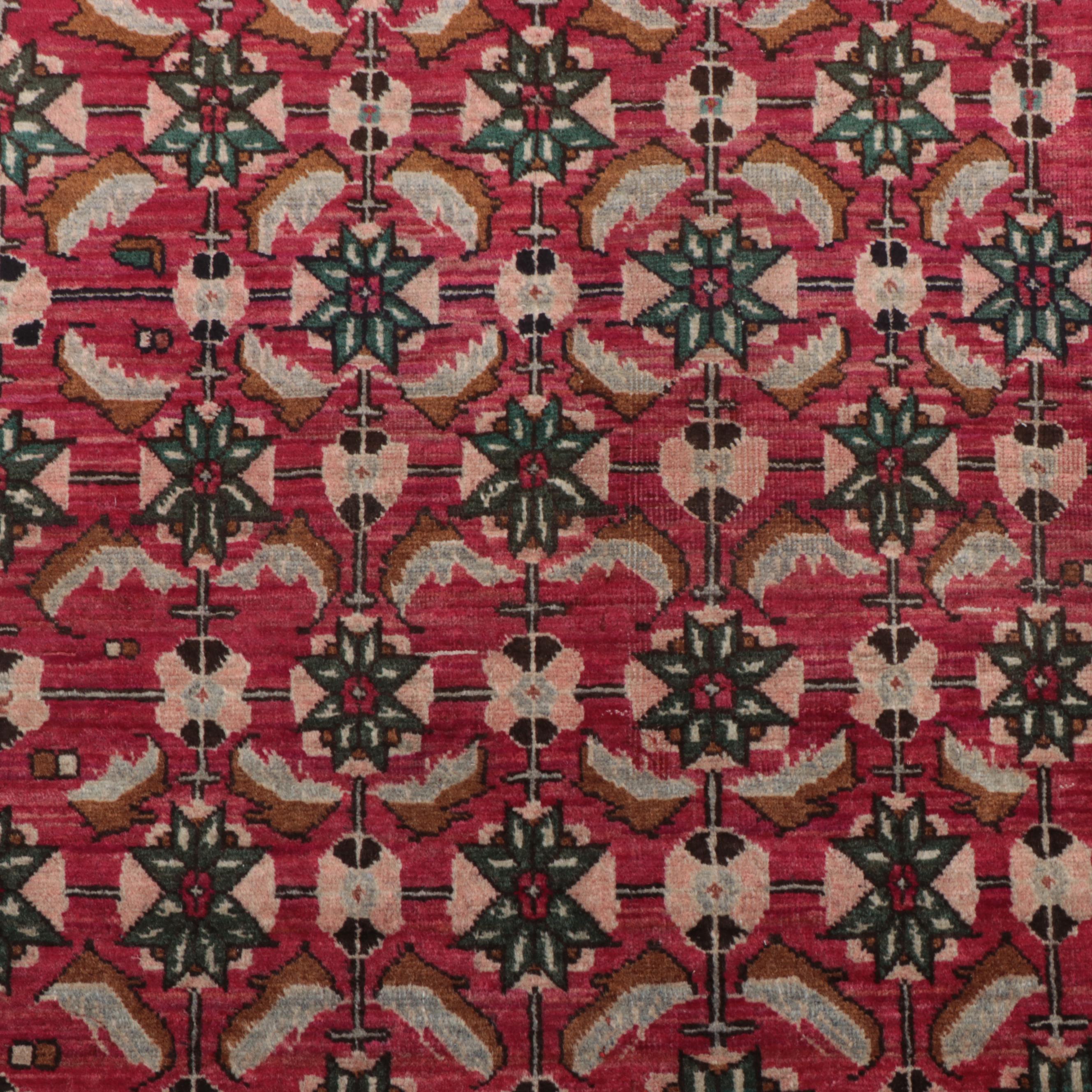 2'6 x 4'7 Hand-Knotted Persian Afshar Accent Rug