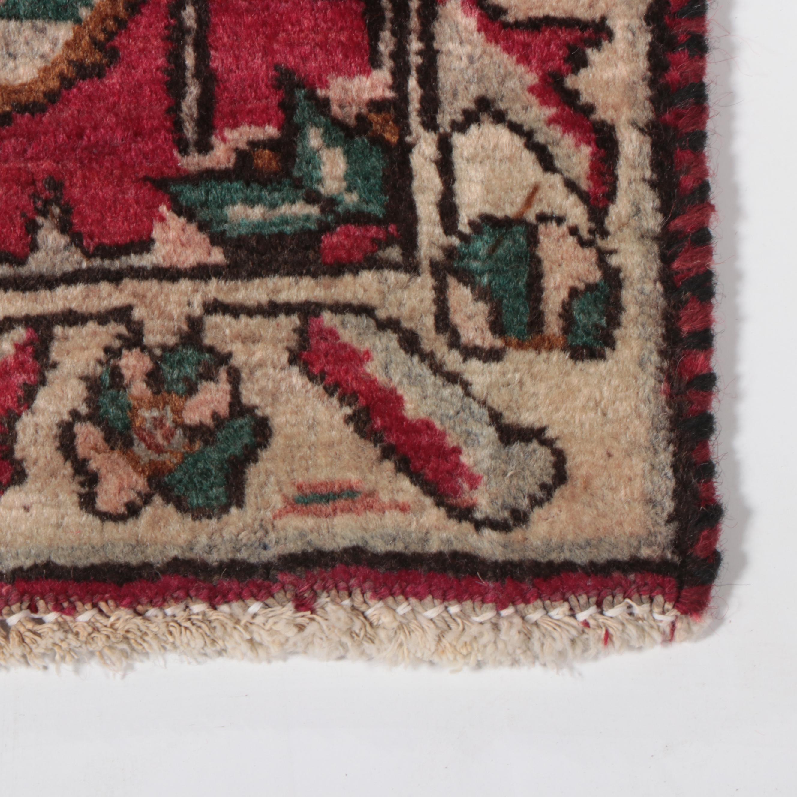 2'6 x 4'7 Hand-Knotted Persian Afshar Accent Rug