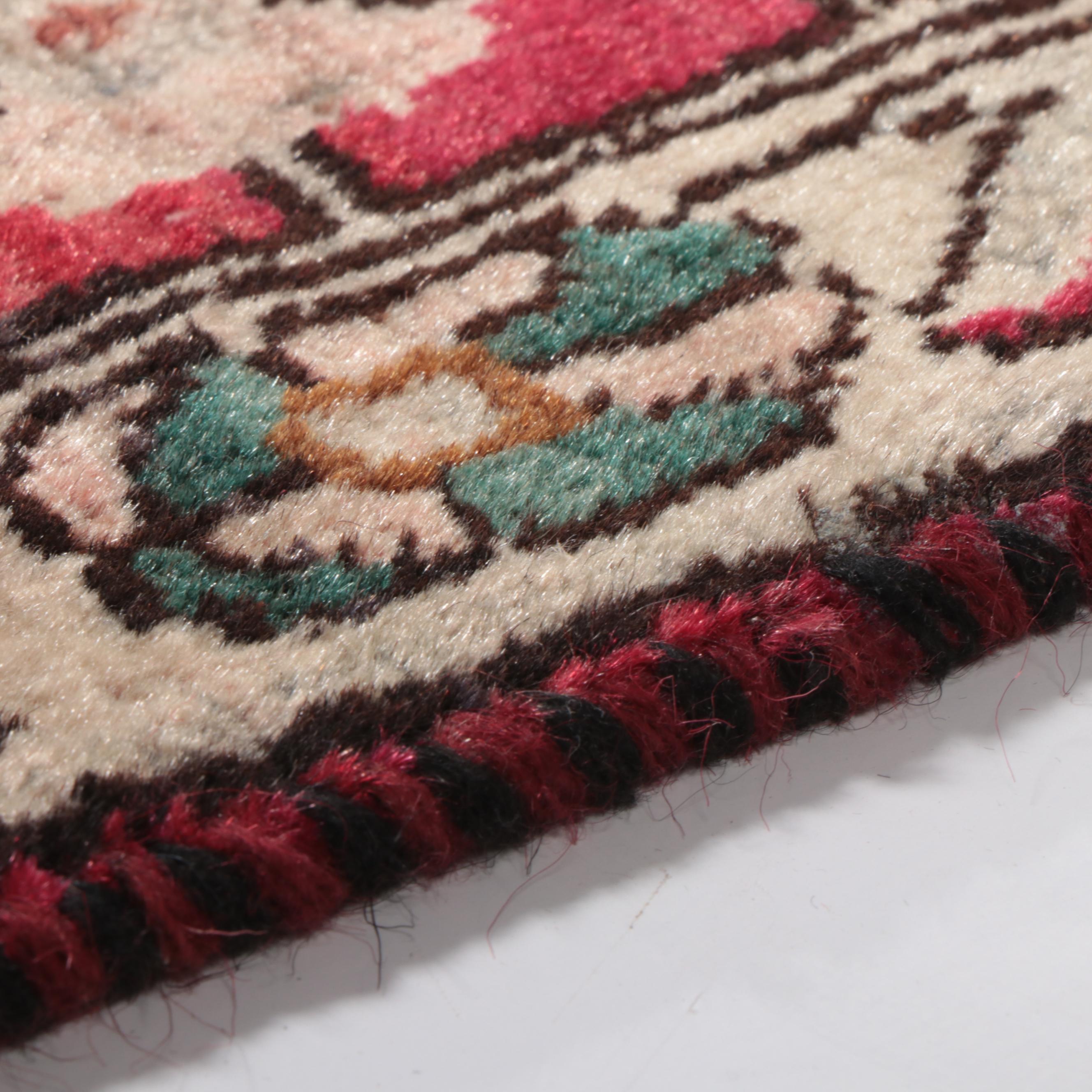 2'6 x 4'7 Hand-Knotted Persian Afshar Accent Rug