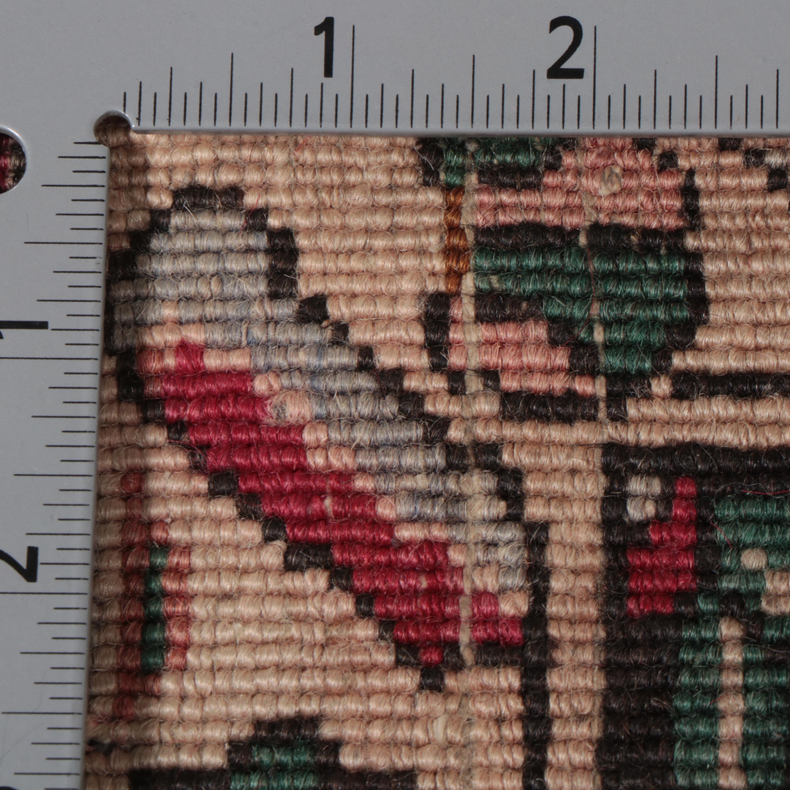 2'6 x 4'7 Hand-Knotted Persian Afshar Accent Rug