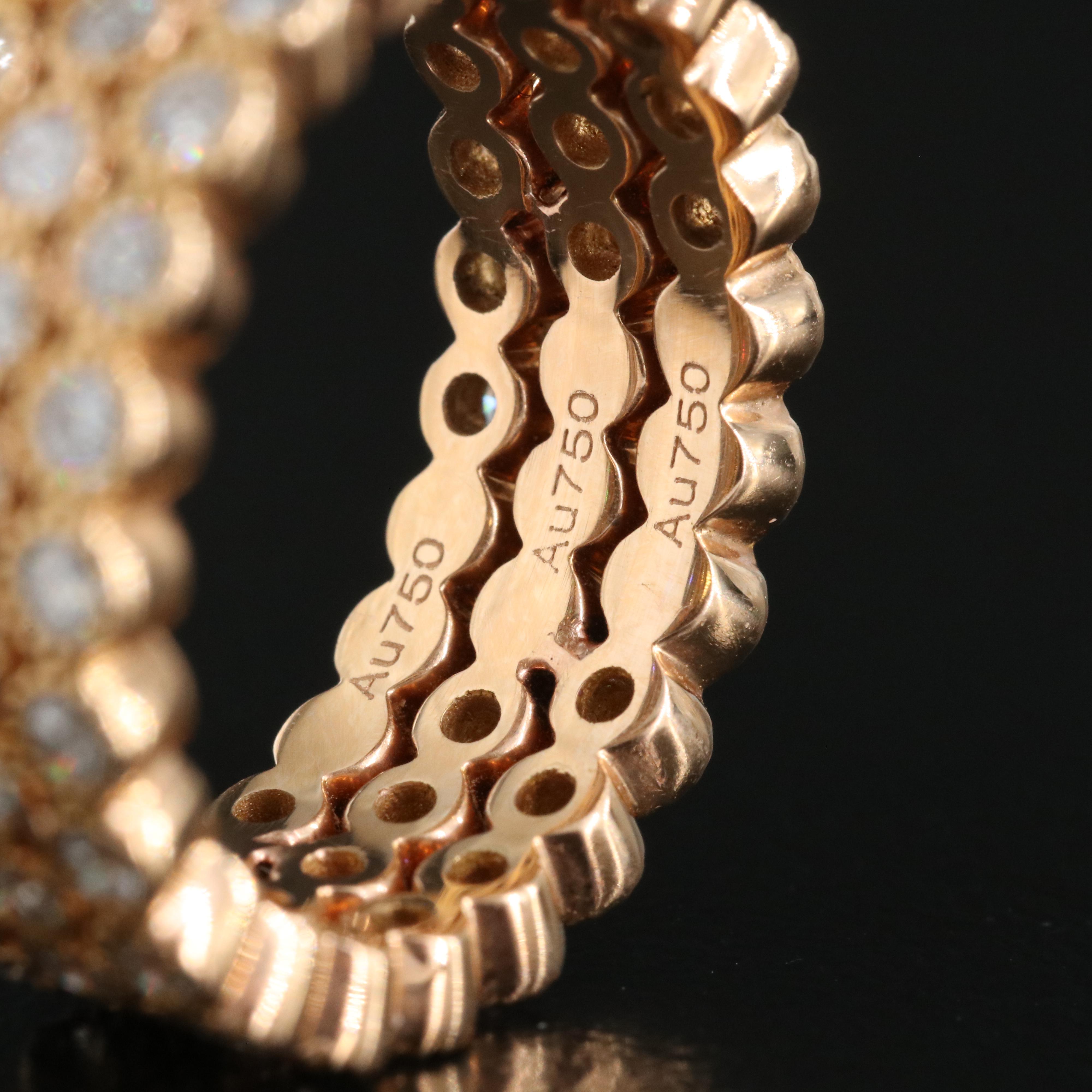 18K Rose Gold 1.62 CTW Diamond Eternity Band