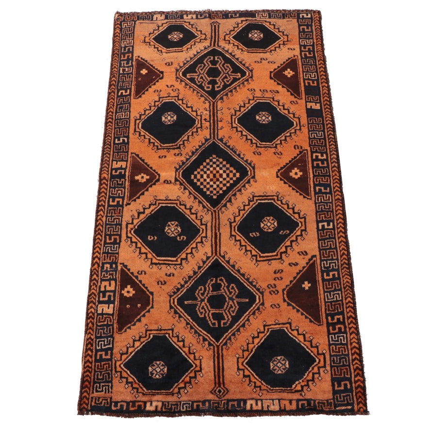 4'1 x 7'11 Hand-Knotted Caucasian Borchaly Area Rug