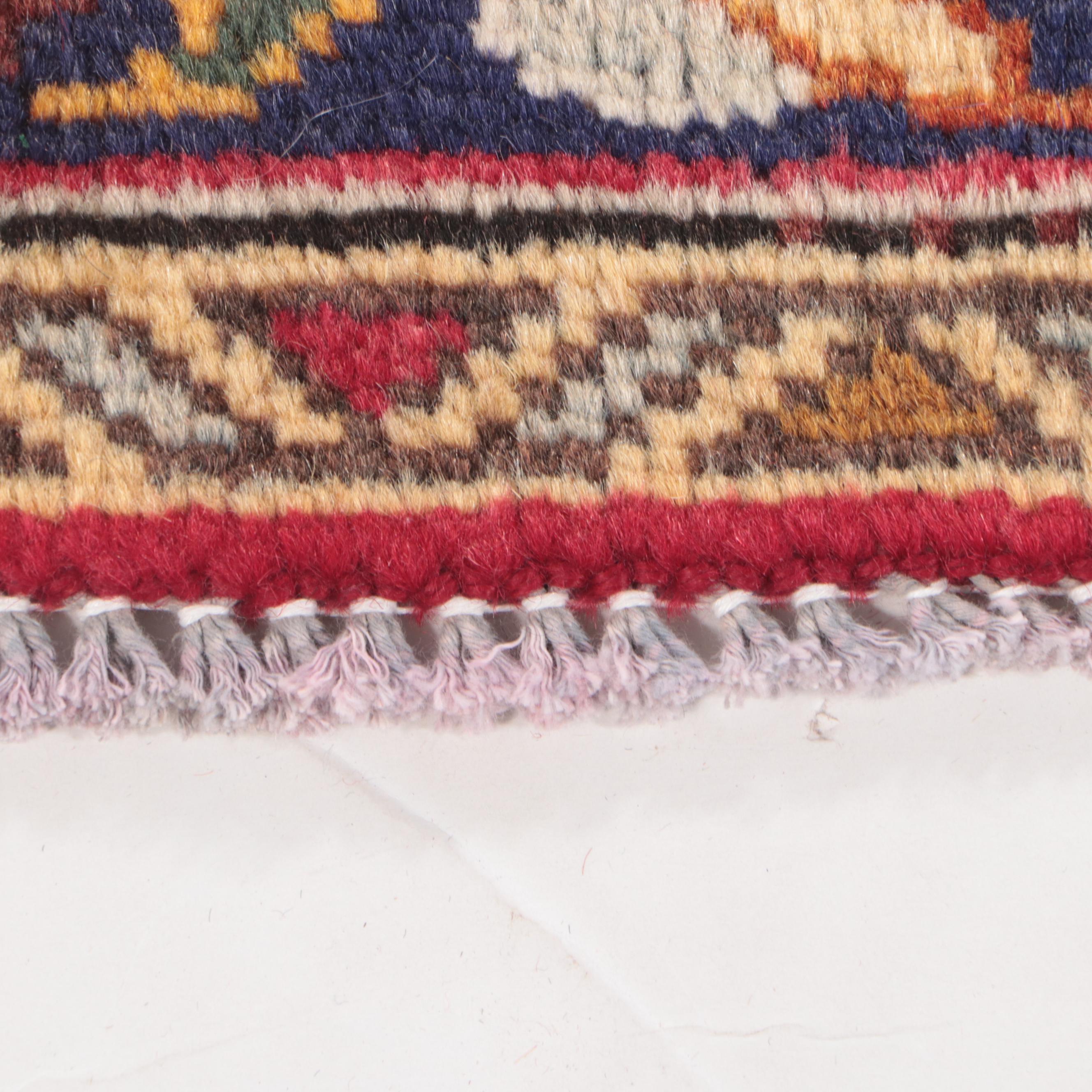 7'3 x 10'7 Hand-Knotted Persian Kerman Area Rug