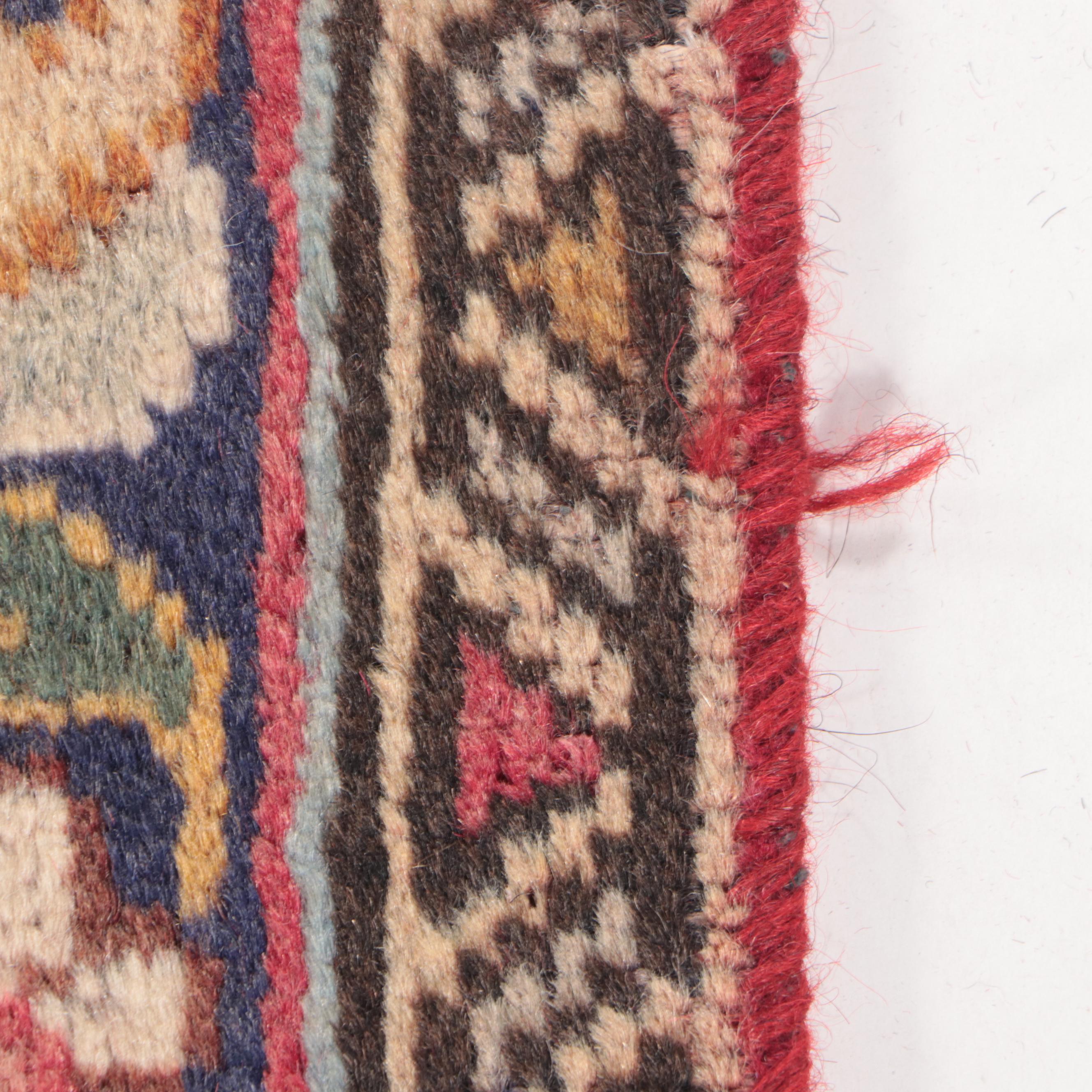 7'3 x 10'7 Hand-Knotted Persian Kerman Area Rug