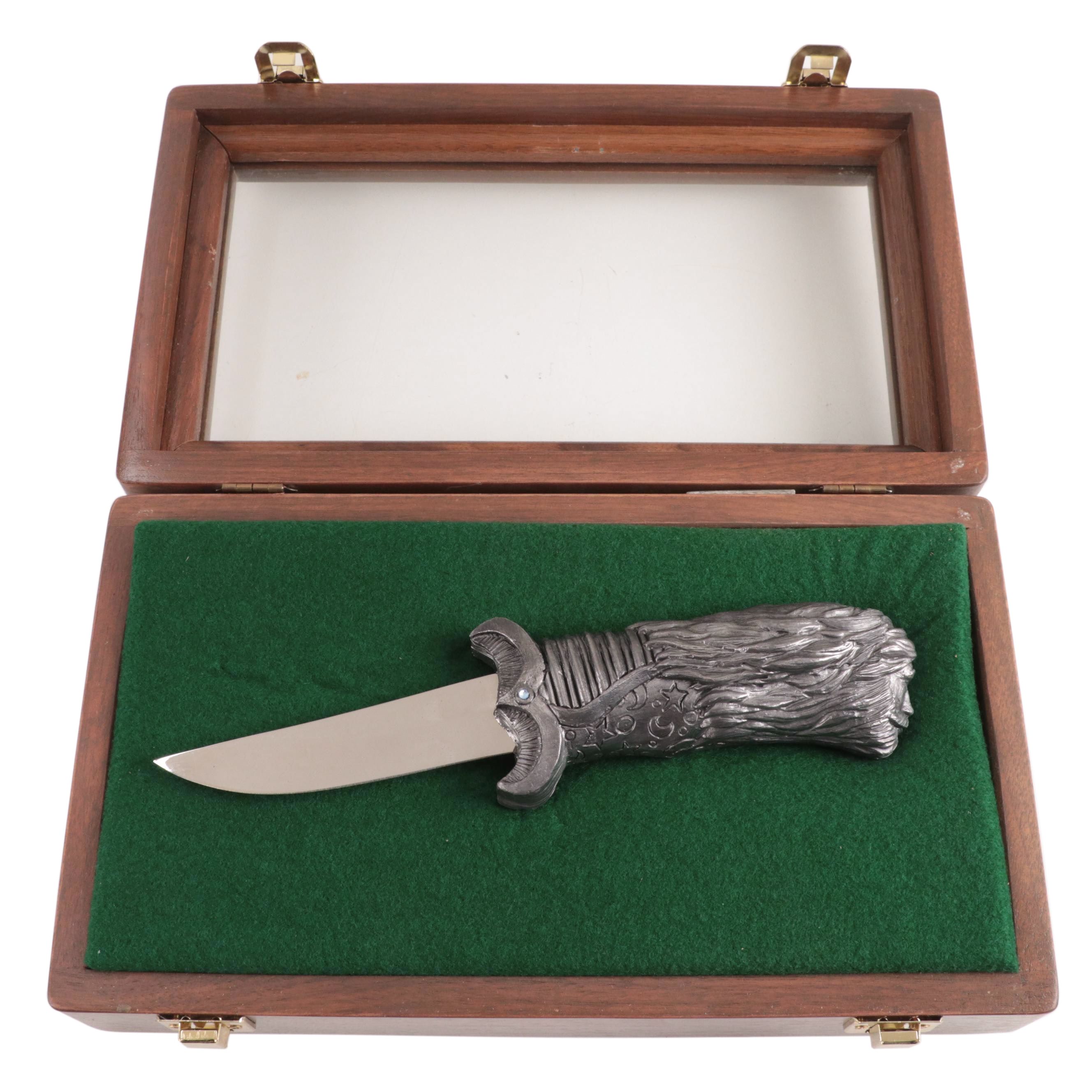 Michael Ricker Limited Edition Norseman Handle Knife in Presentation Case