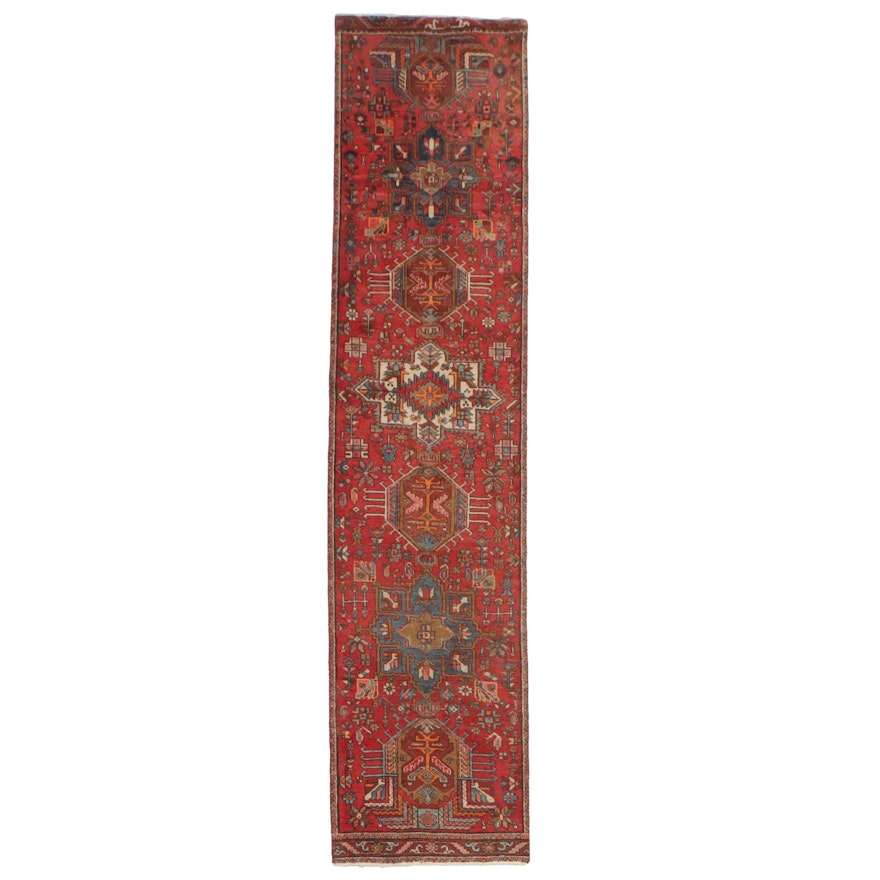 2'5 x 11' Hand-Knotted Persian Lamberan Carpet Runner