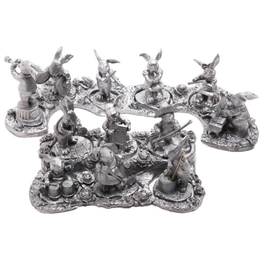 Michael A. Ricker Pewter Bunny Band