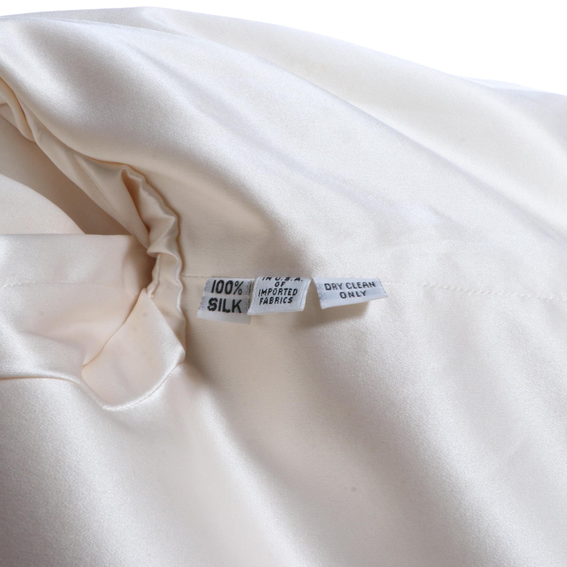 James Purcell for Neiman Marcus Shawl Collar Evening Jacket in Silk