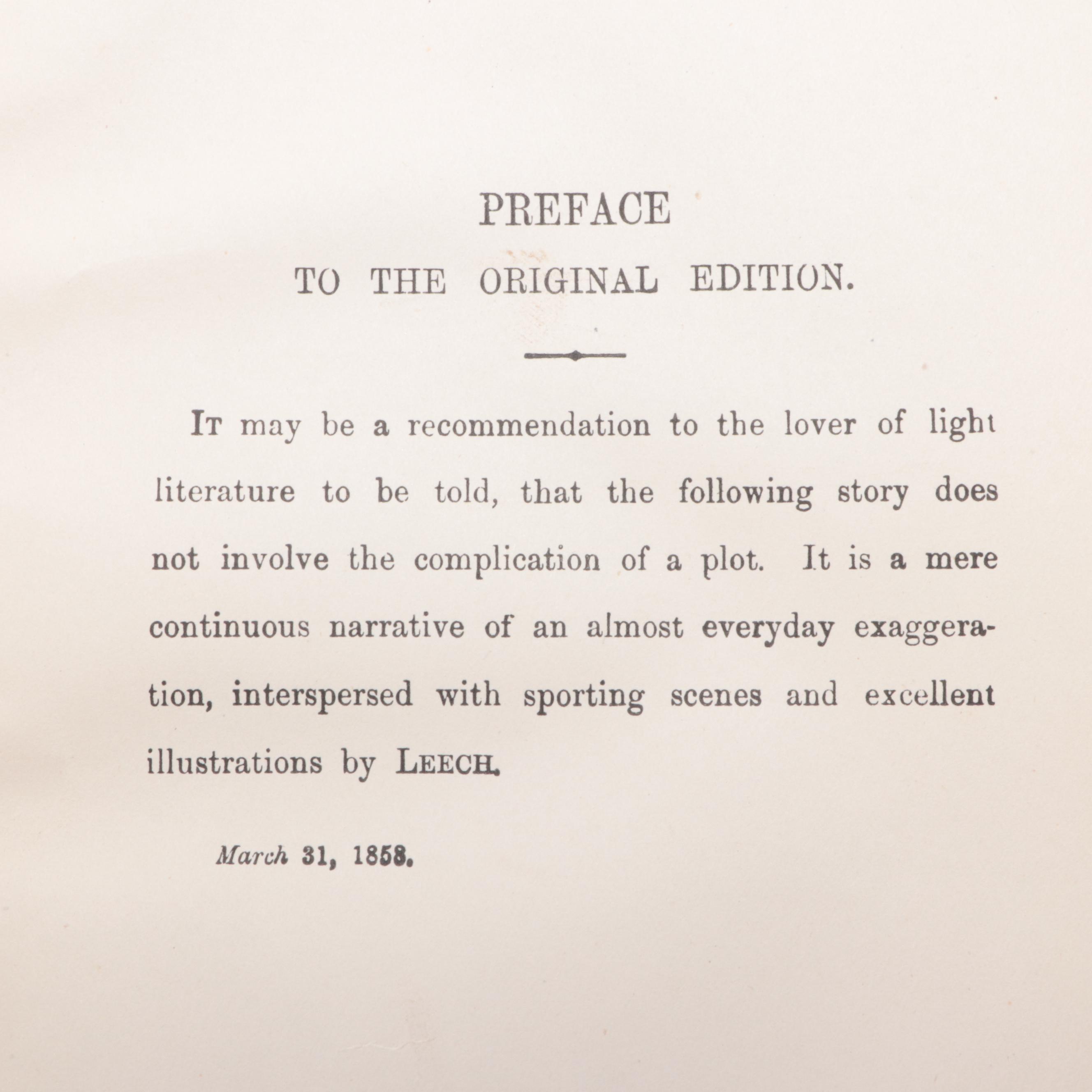 "Ask Mamma, or the Richest Commoner in England" and More by Robert Smith Surtees
