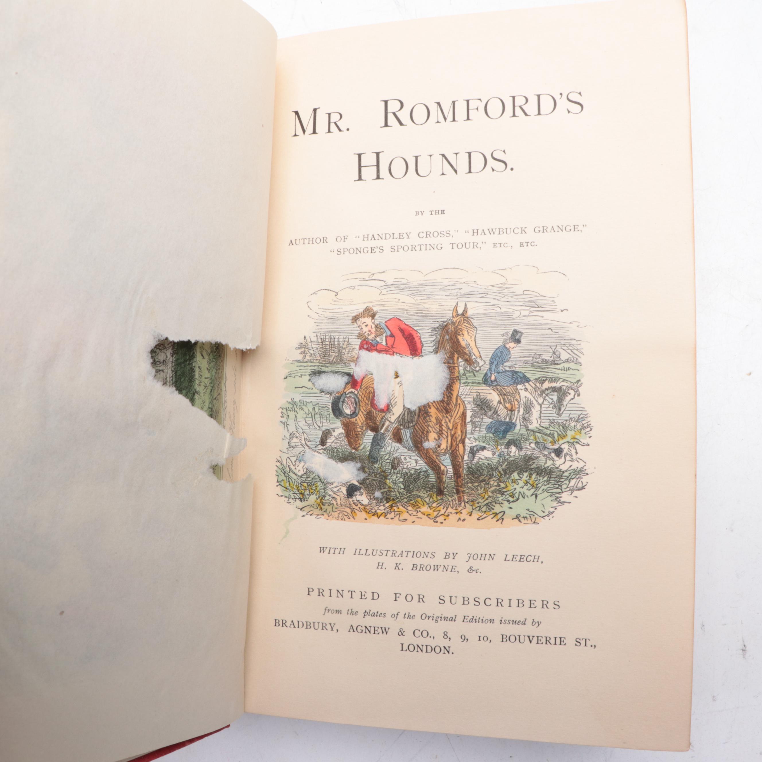 "Ask Mamma, or the Richest Commoner in England" and More by Robert Smith Surtees