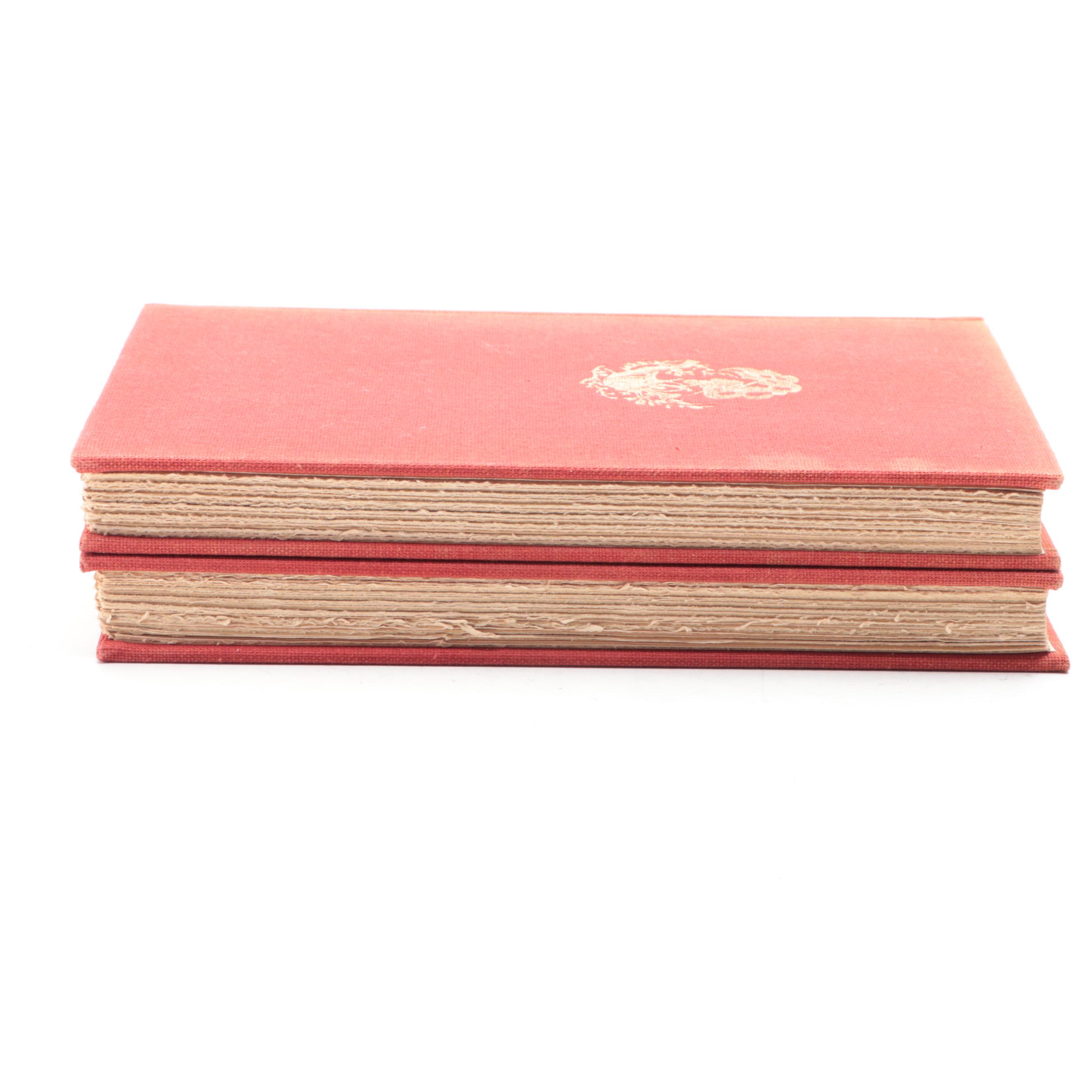 Illustrated Limited Edition "Bolinvar" Two-Volume Set by Marguerite F. Bayliss