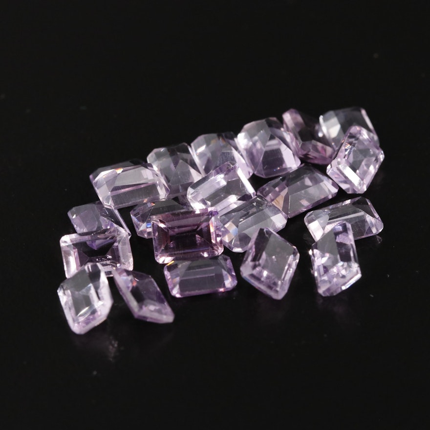 Loose 19.90 CTW Amethyst Lot