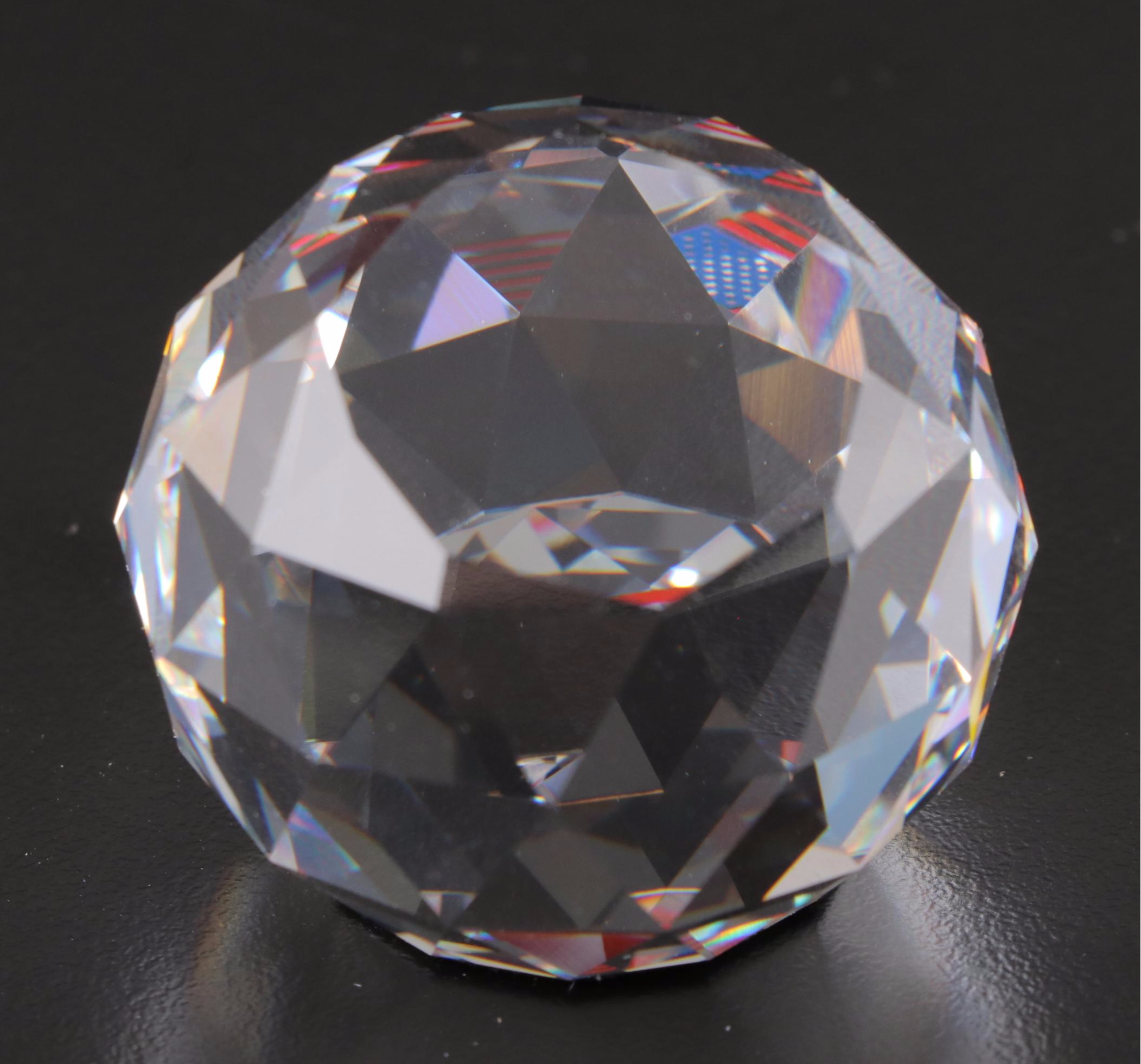 Waterford Lismore Square Bowl, Marquis Vase and Bowl, Swarovski Paperweight