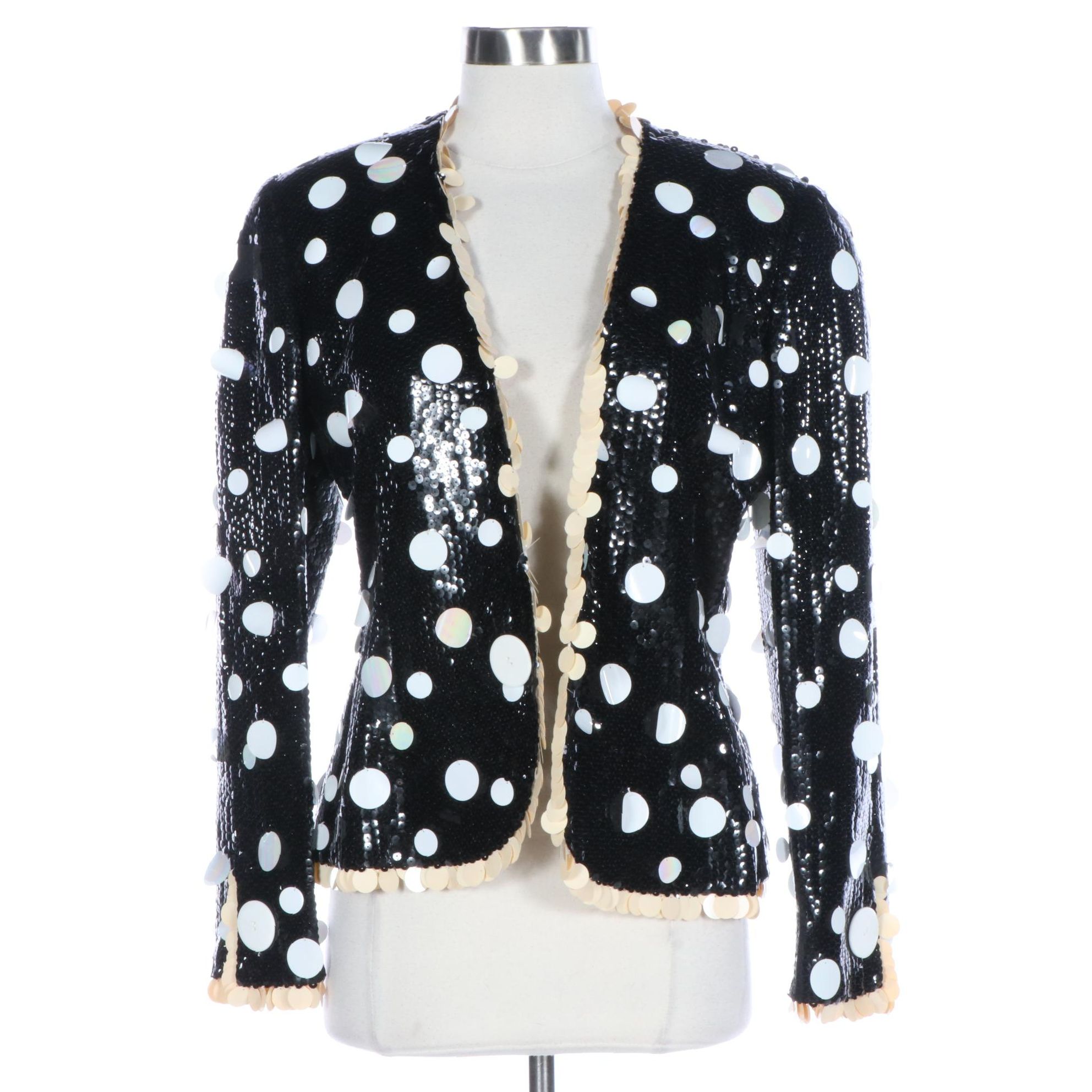 Bill Blass for I. Magnin Sequin and Paillette Evening Jacket