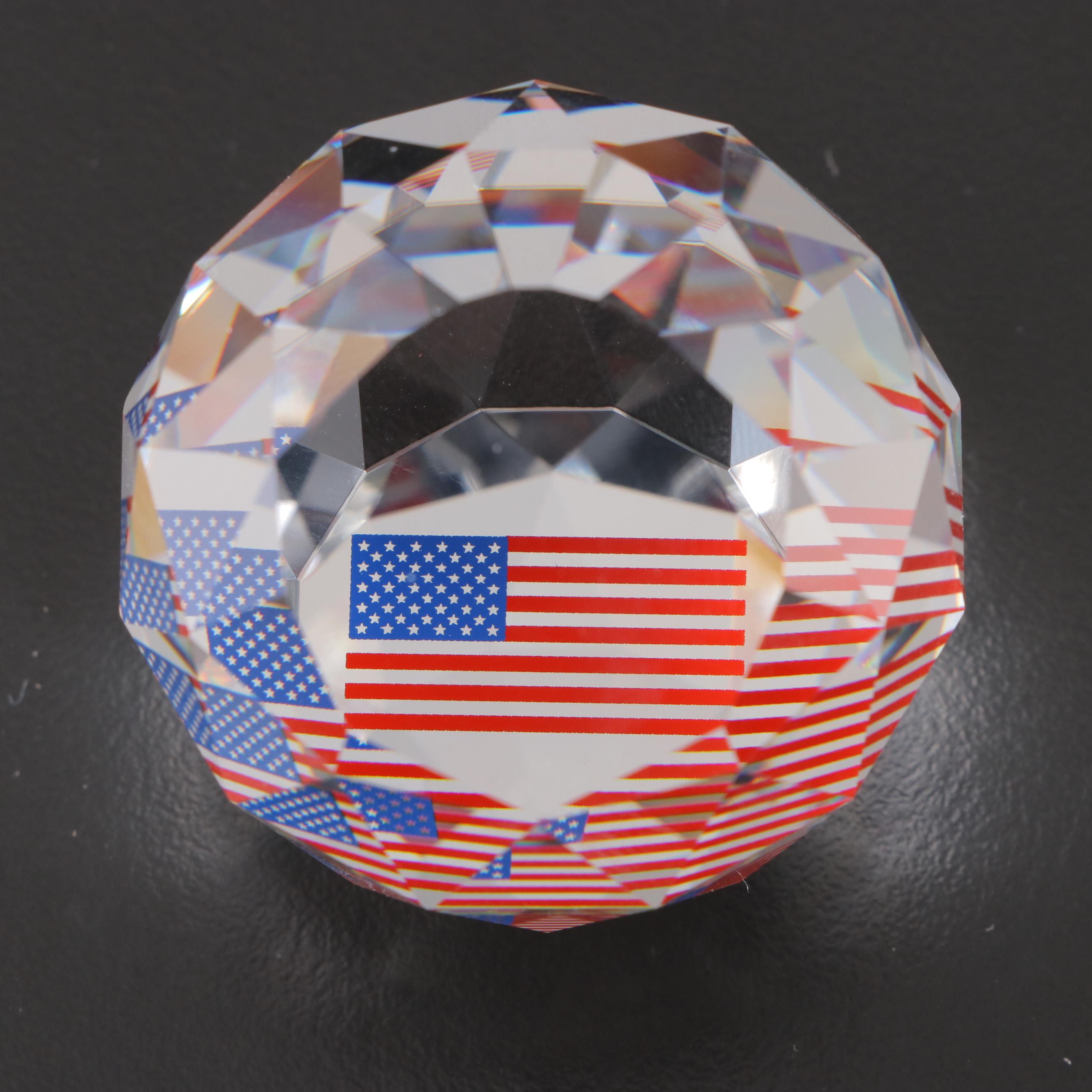 Waterford Lismore Square Bowl, Marquis Vase and Bowl, Swarovski Paperweight