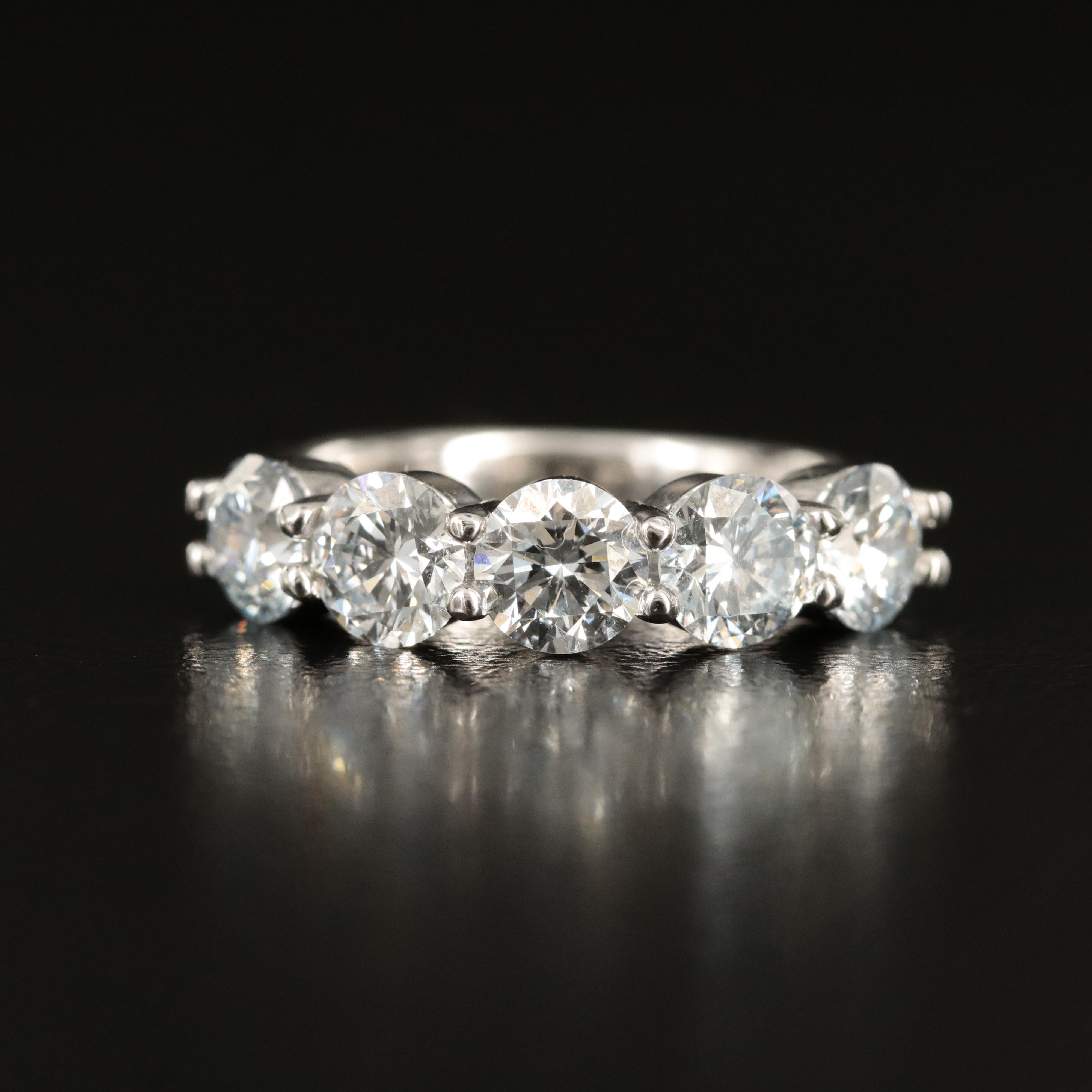 14K 2.00 CTW Lab Grown Diamond Band
