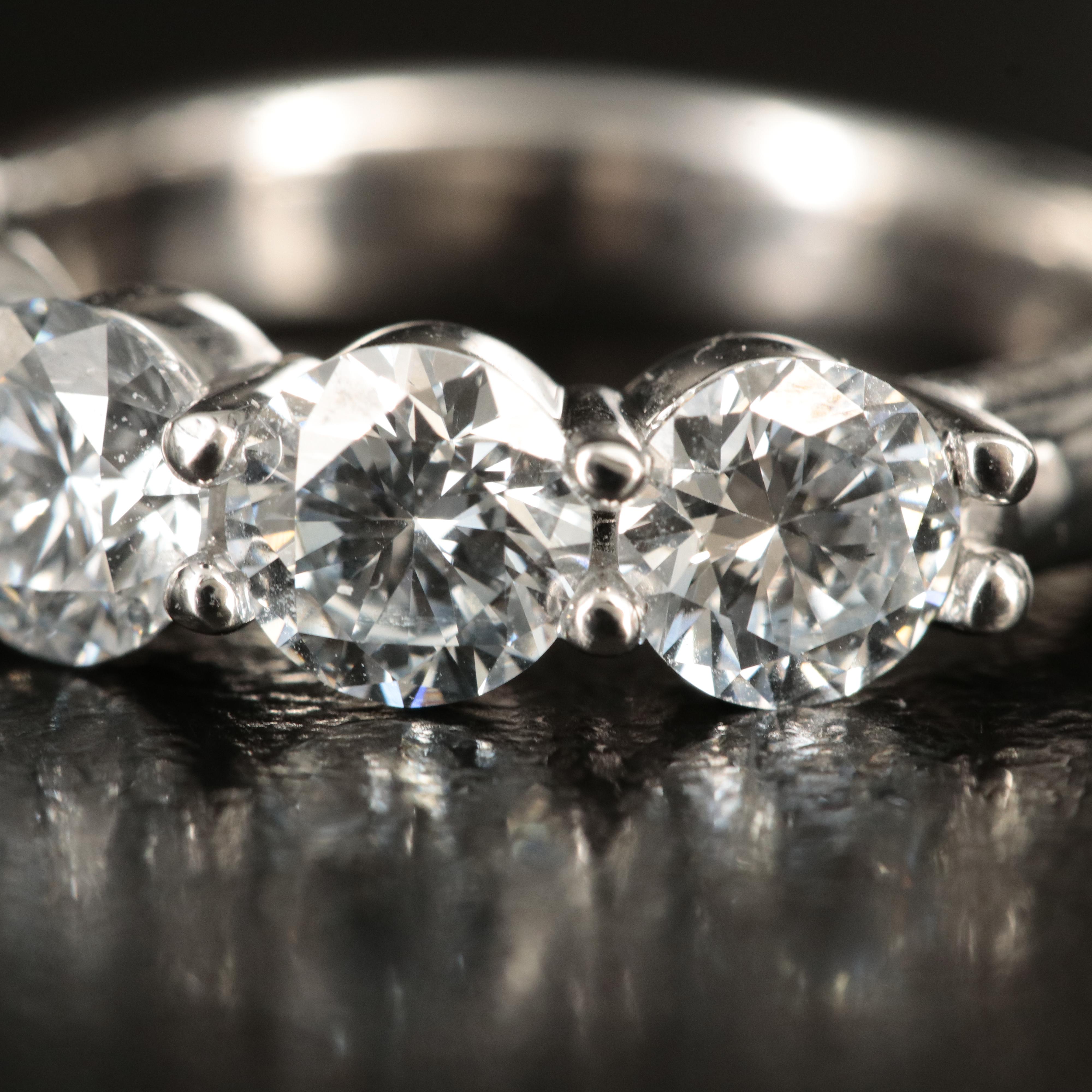 14K 2.00 CTW Lab Grown Diamond Band