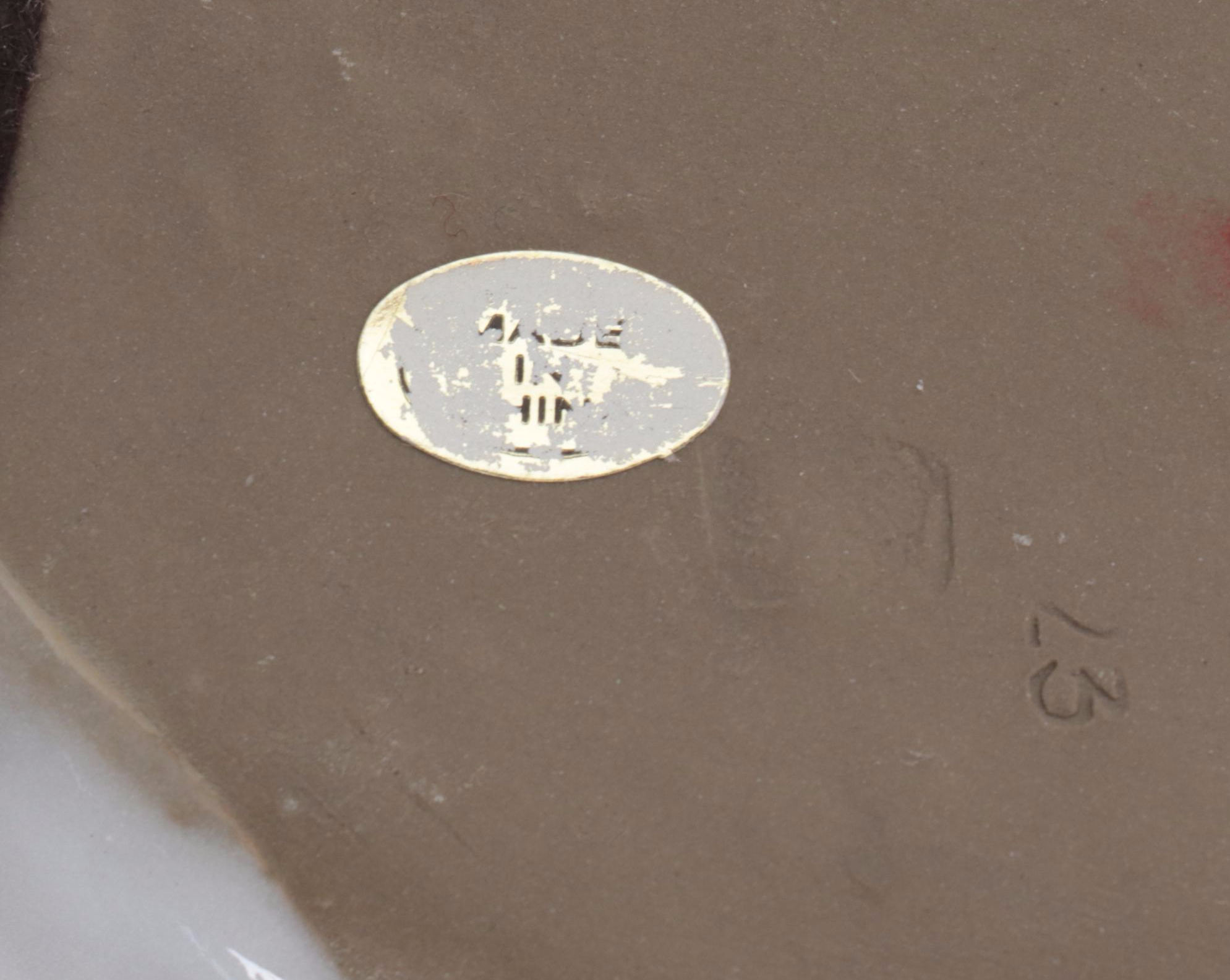 Chinese Earthenware Duck Figurine