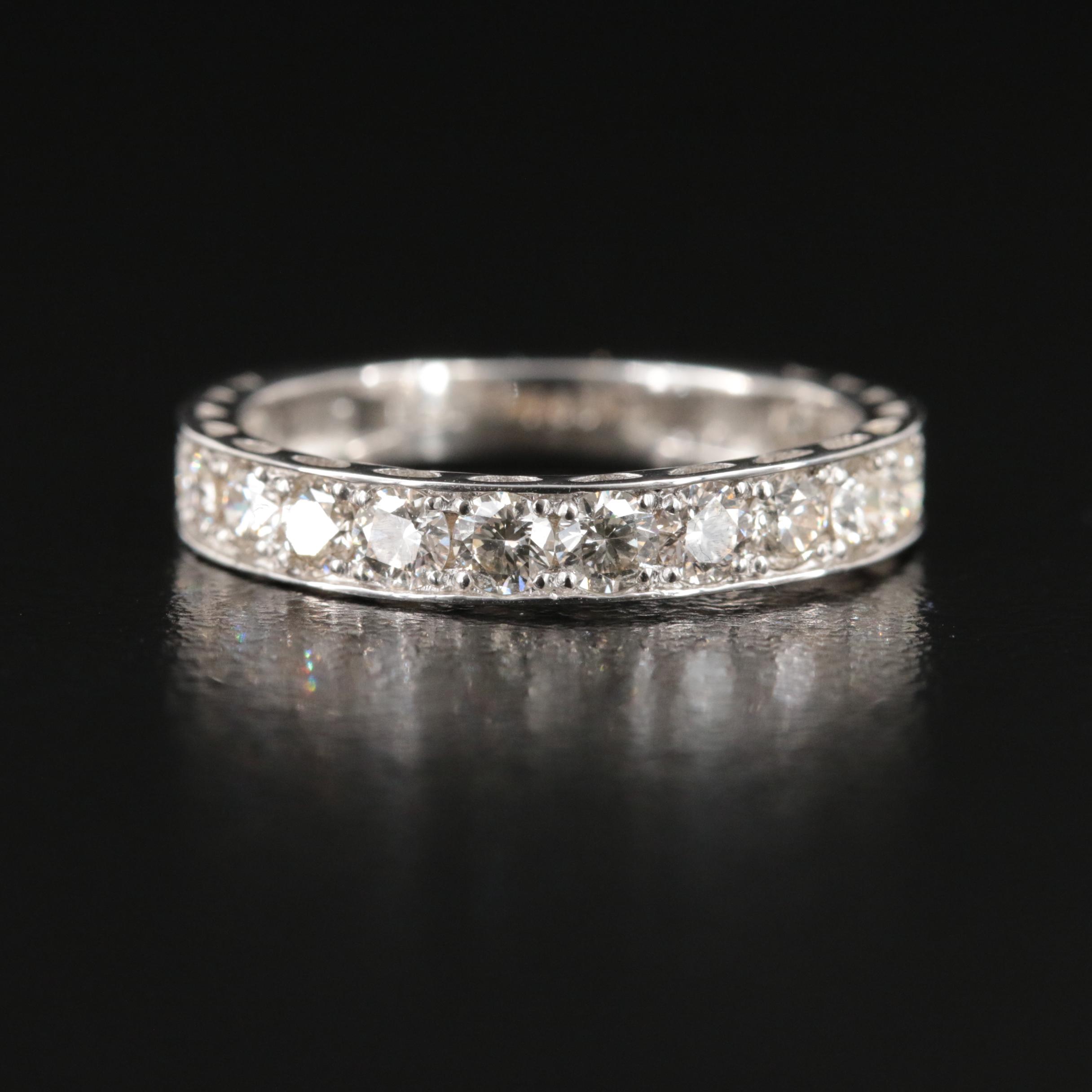 Platinum 1.02 CTW Diamond Band