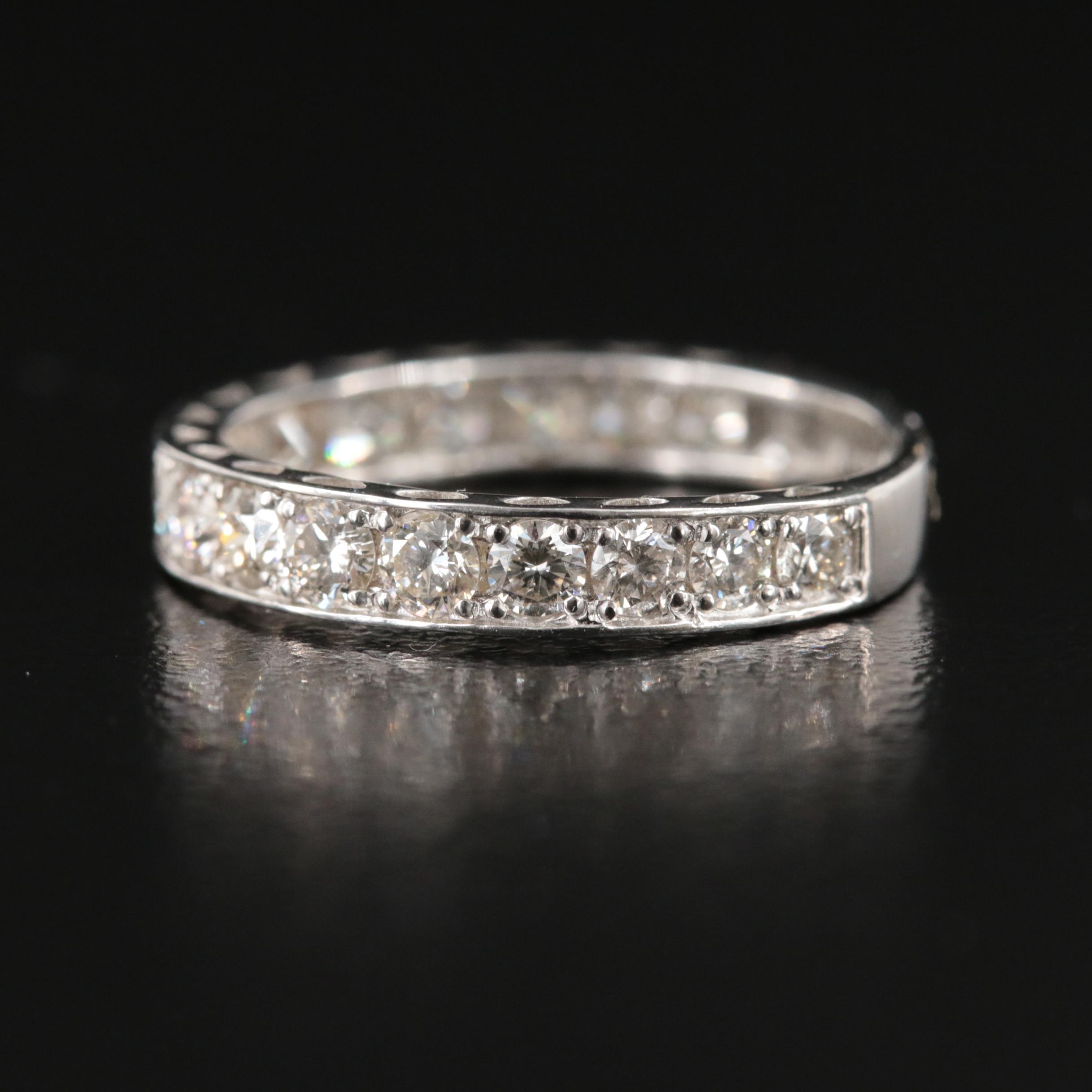 Platinum 1.02 CTW Diamond Band