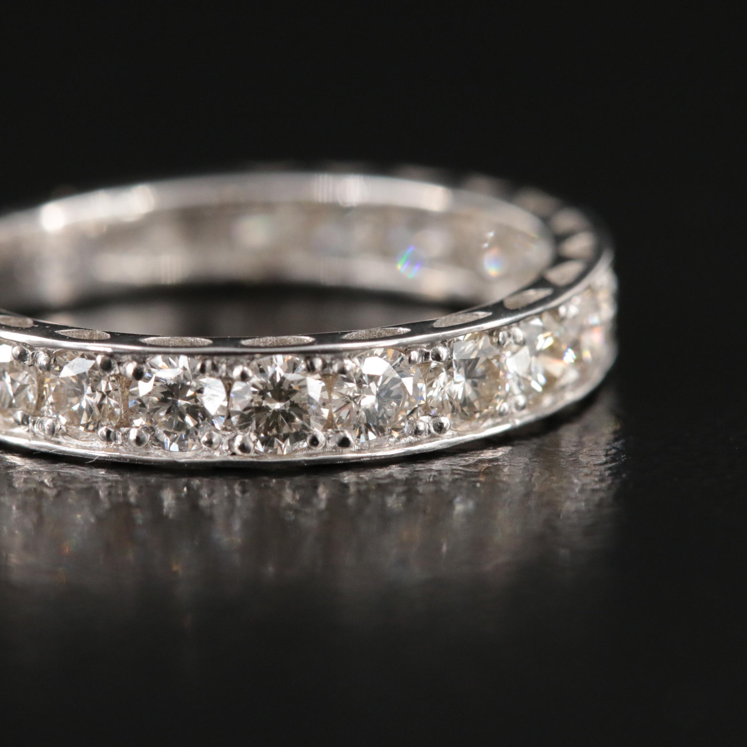 Platinum 1.02 CTW Diamond Band