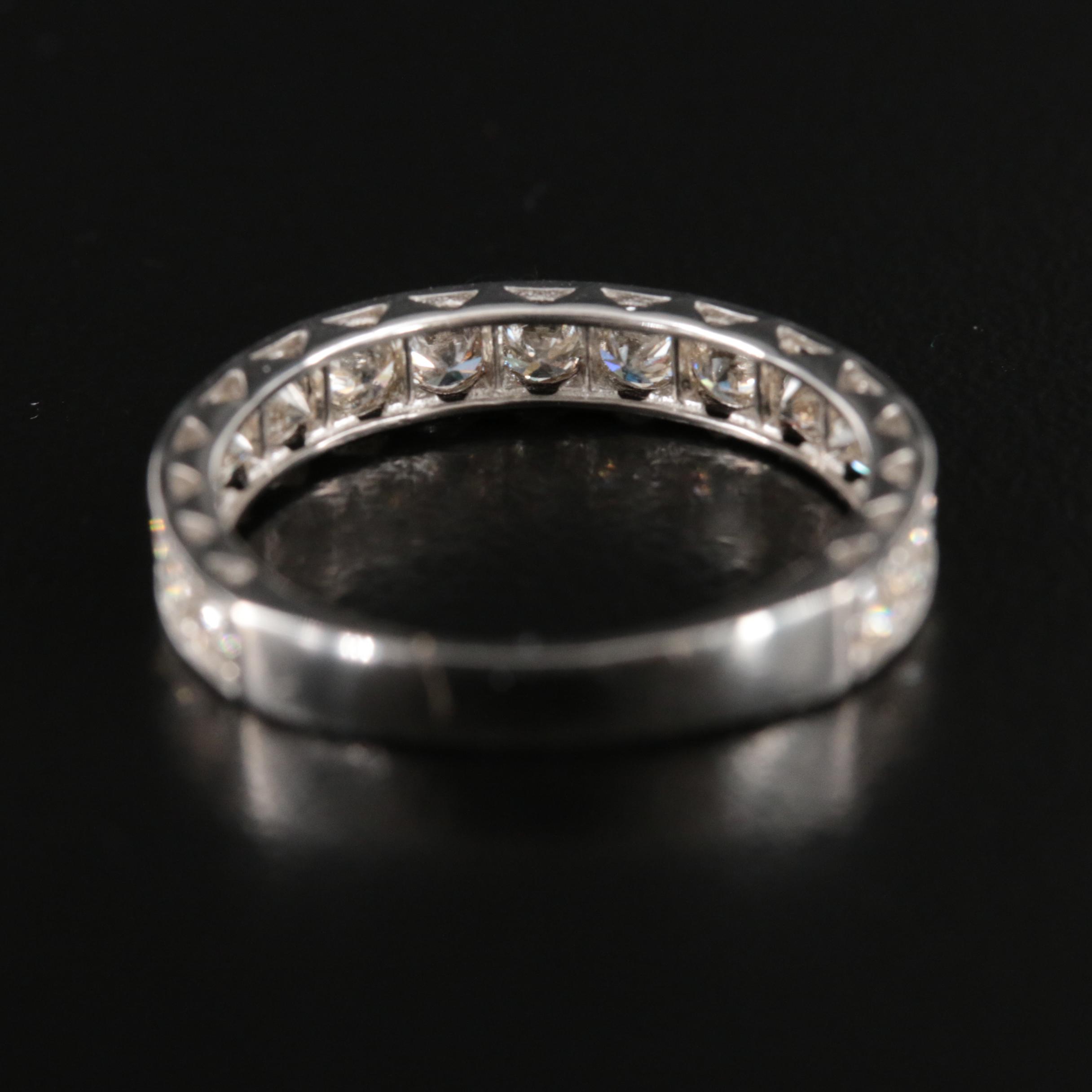 Platinum 1.02 CTW Diamond Band