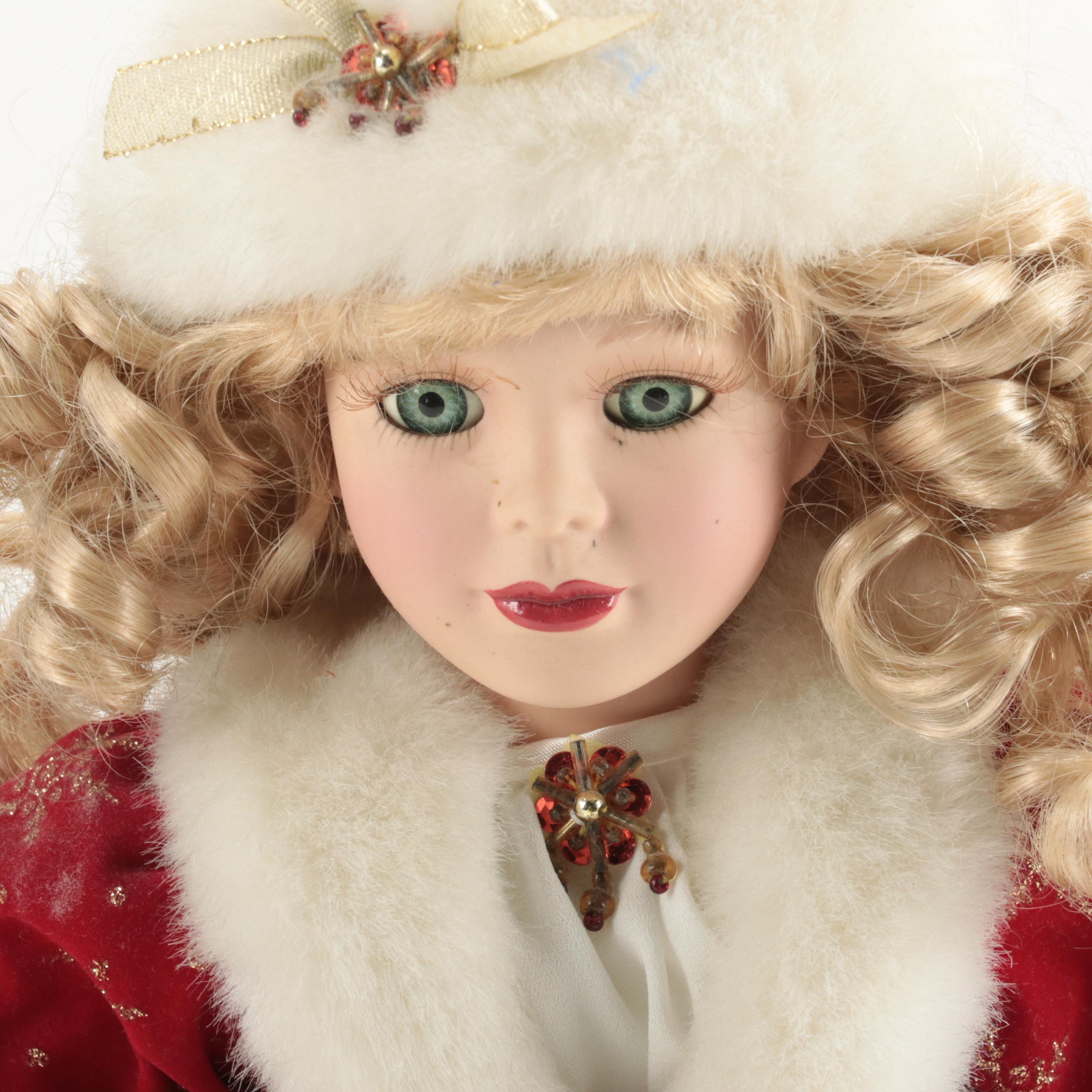 Royal House, Brass Key, Dan Dee Collector's Choice with Other Dolls