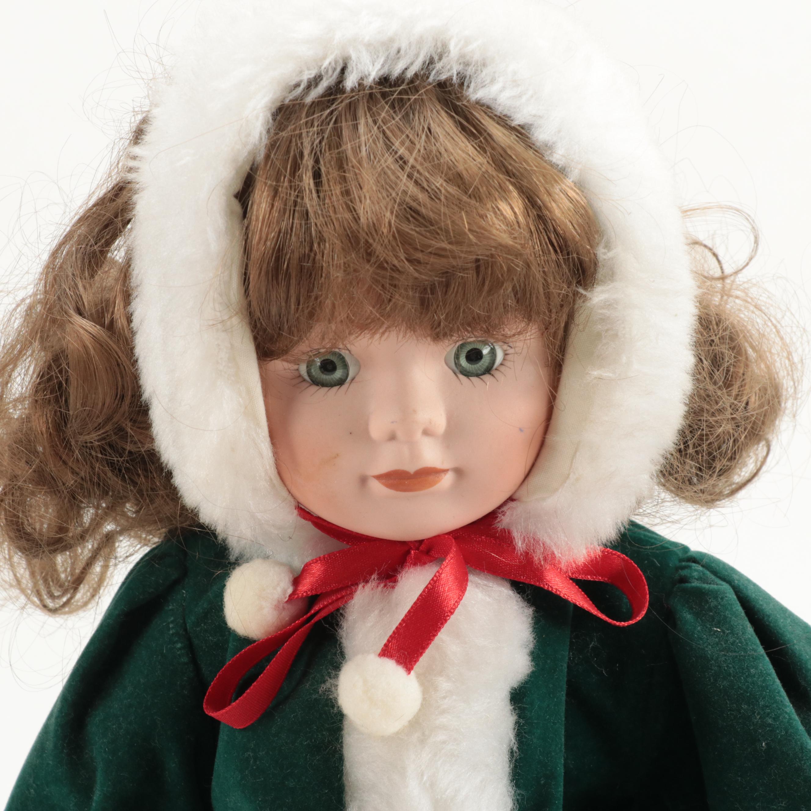 Royal House, Brass Key, Dan Dee Collector's Choice with Other Dolls