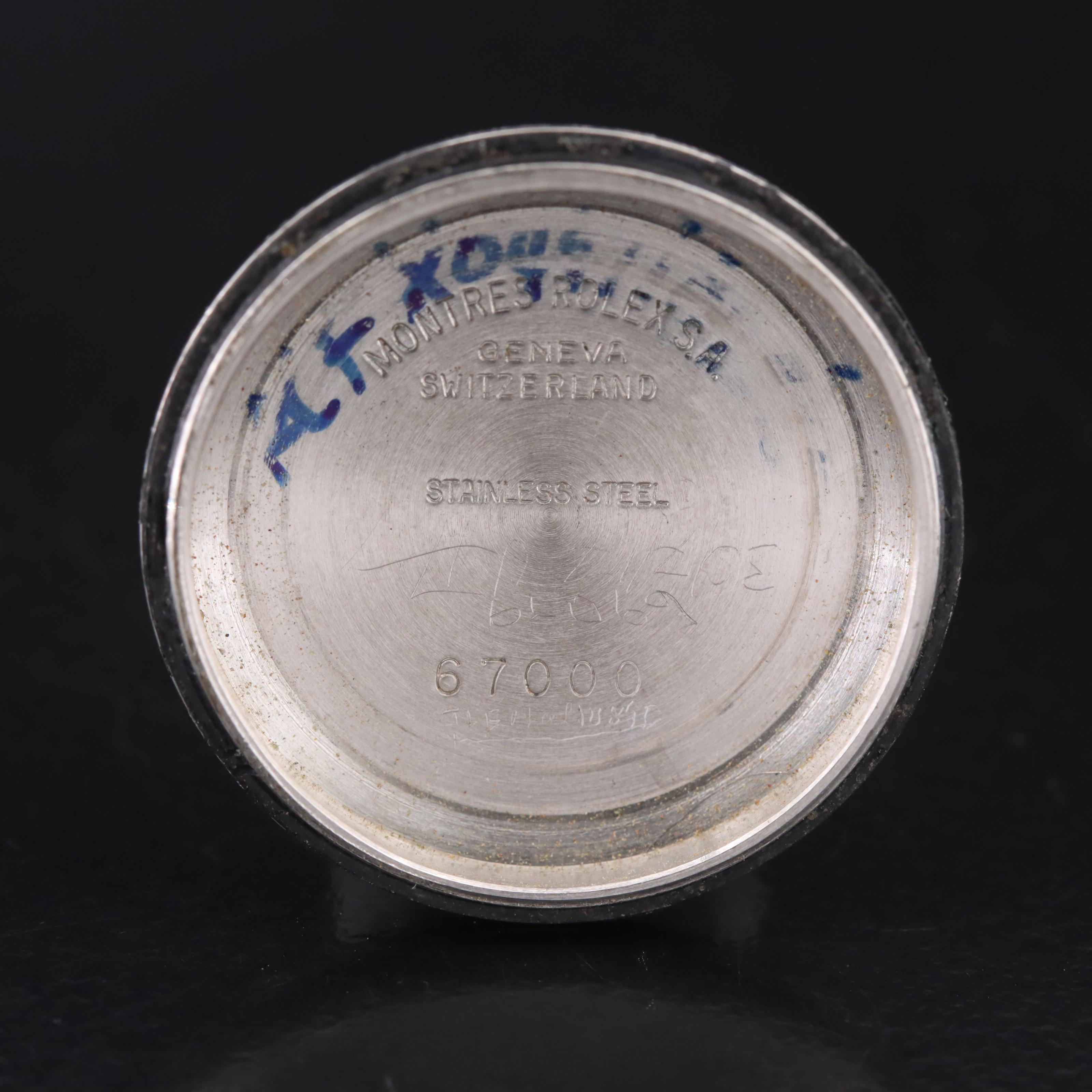 1984 Rolex Oyster Perpetual Custom Diamond Watch