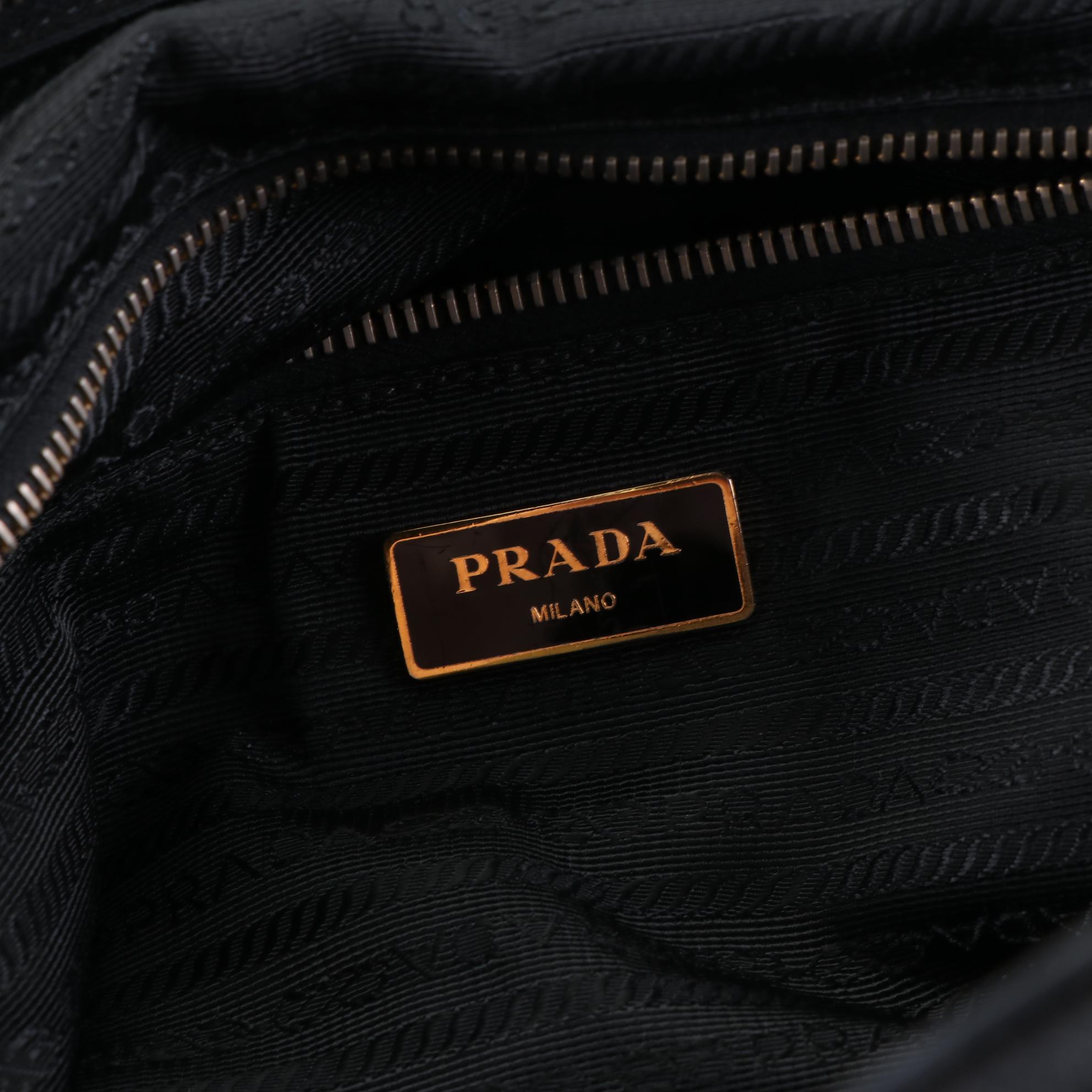Prada Tote Bag in Nylon and Saffiano Leather