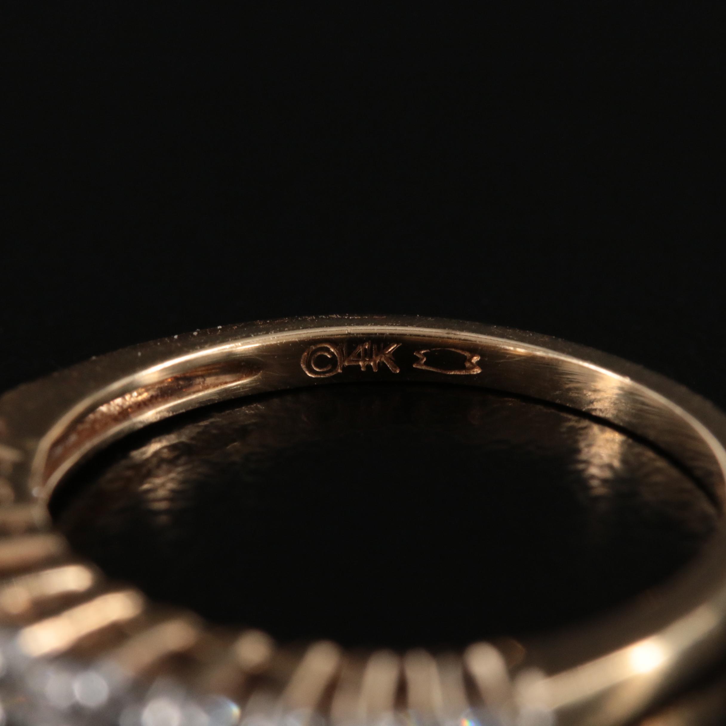 14K 0.50 CTW Diamond Ring