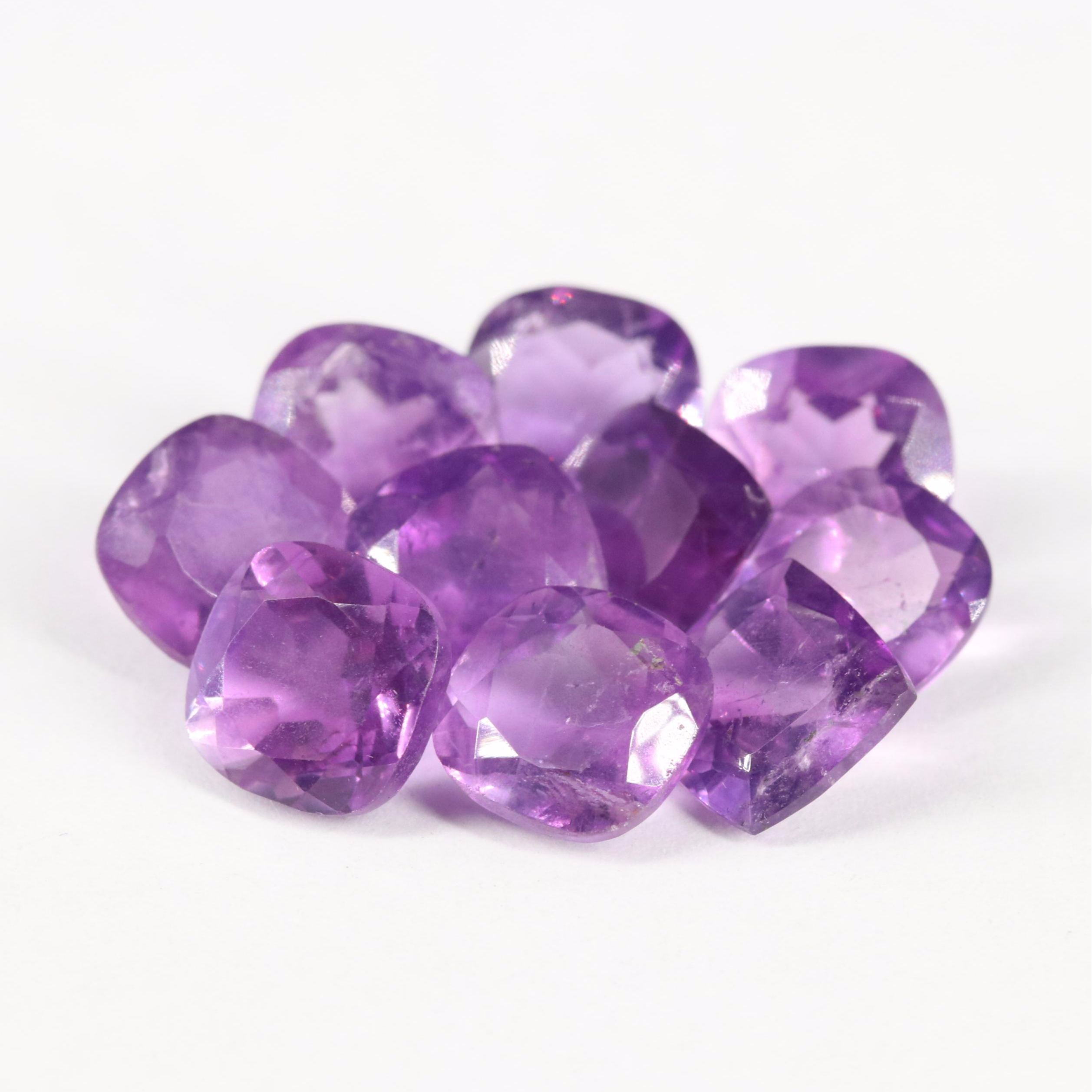 Loose 20.60 CTW Amethyst Lot