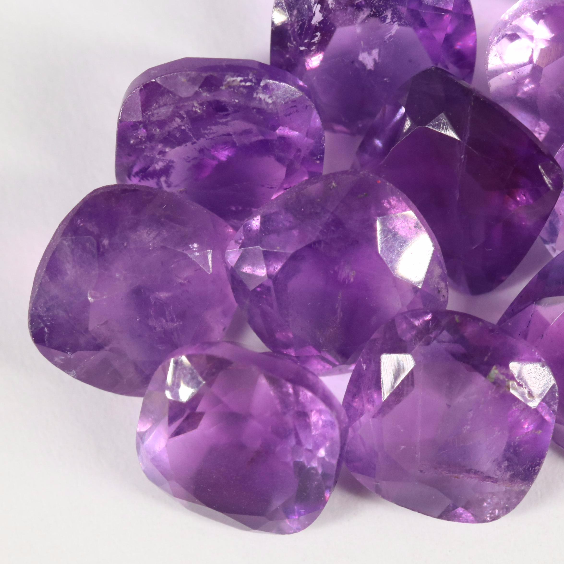 Loose 20.60 CTW Amethyst Lot