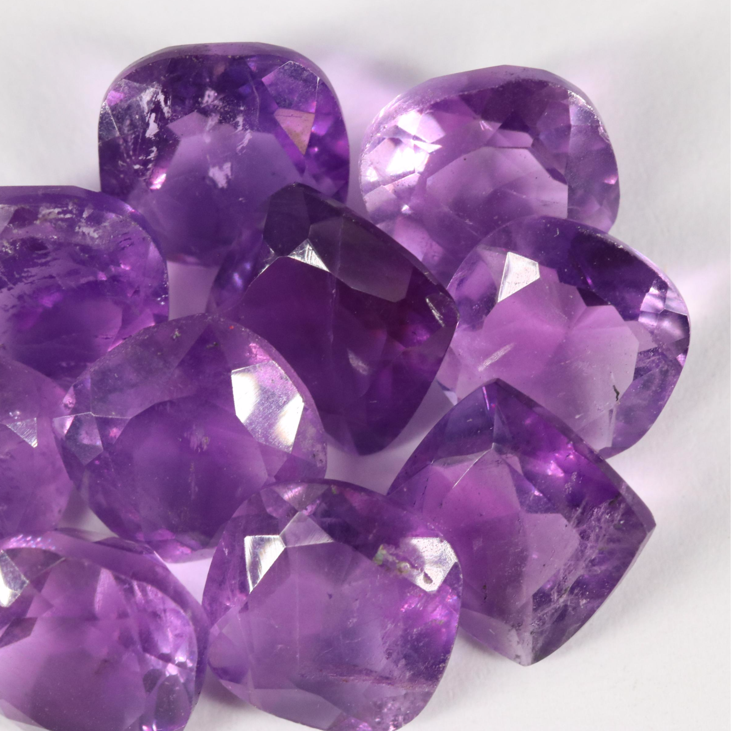 Loose 20.60 CTW Amethyst Lot