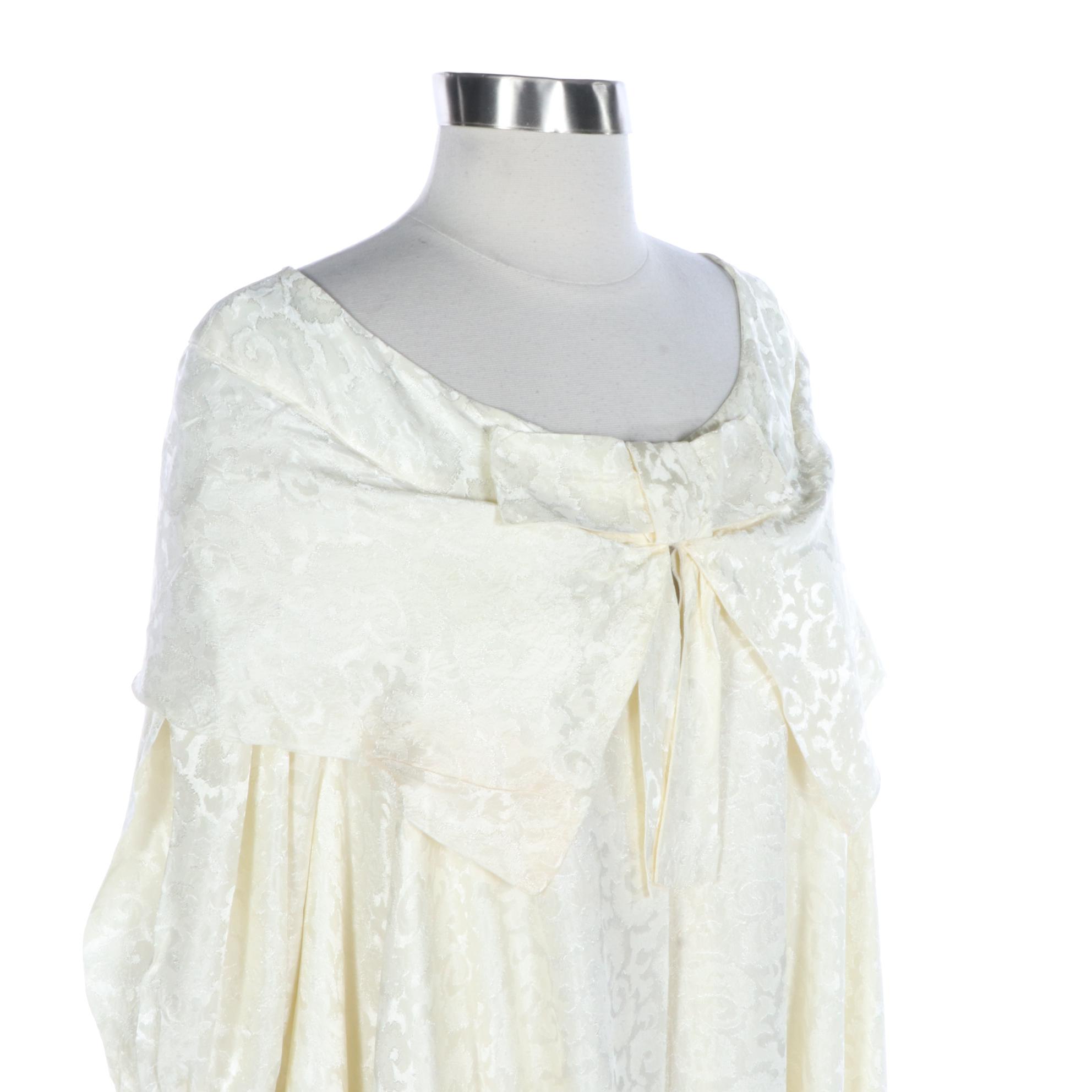 Neal of California by DuPuis Cocktail Coat in Brocade, Mid-20th Century